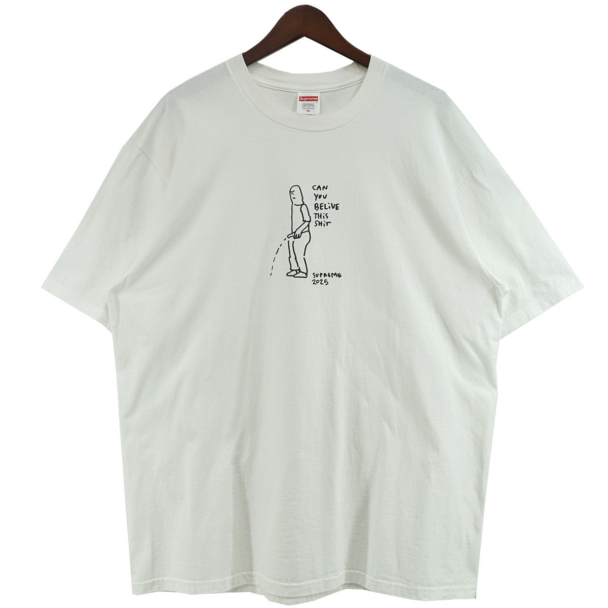 Supreme 25SS Piss Tee Mark Gonzalesロゴ マークゴンザレス デザイン ピス Tシャツ 古着・中古-1枚目のアイテム画像