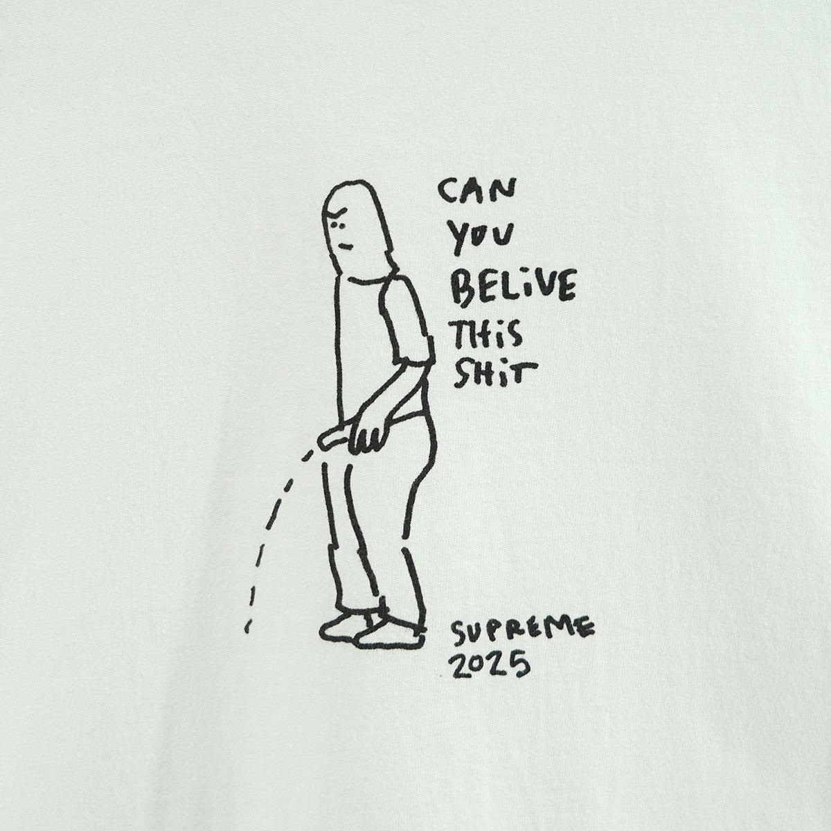 Supreme 25SS Piss Tee Mark Gonzalesロゴ マークゴンザレス デザイン ピス Tシャツ 古着・中古-2枚目のアイテム画像