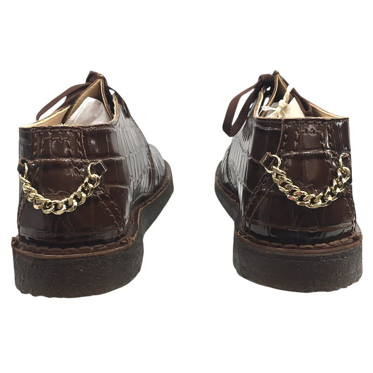 Supreme×MARTINE ROSE 24AW Martine Rose × Clarks Desert Trekデザートトレック チェーン 型押し ブーツ シューズ 靴 古着・中古-4枚目のアイテム画像