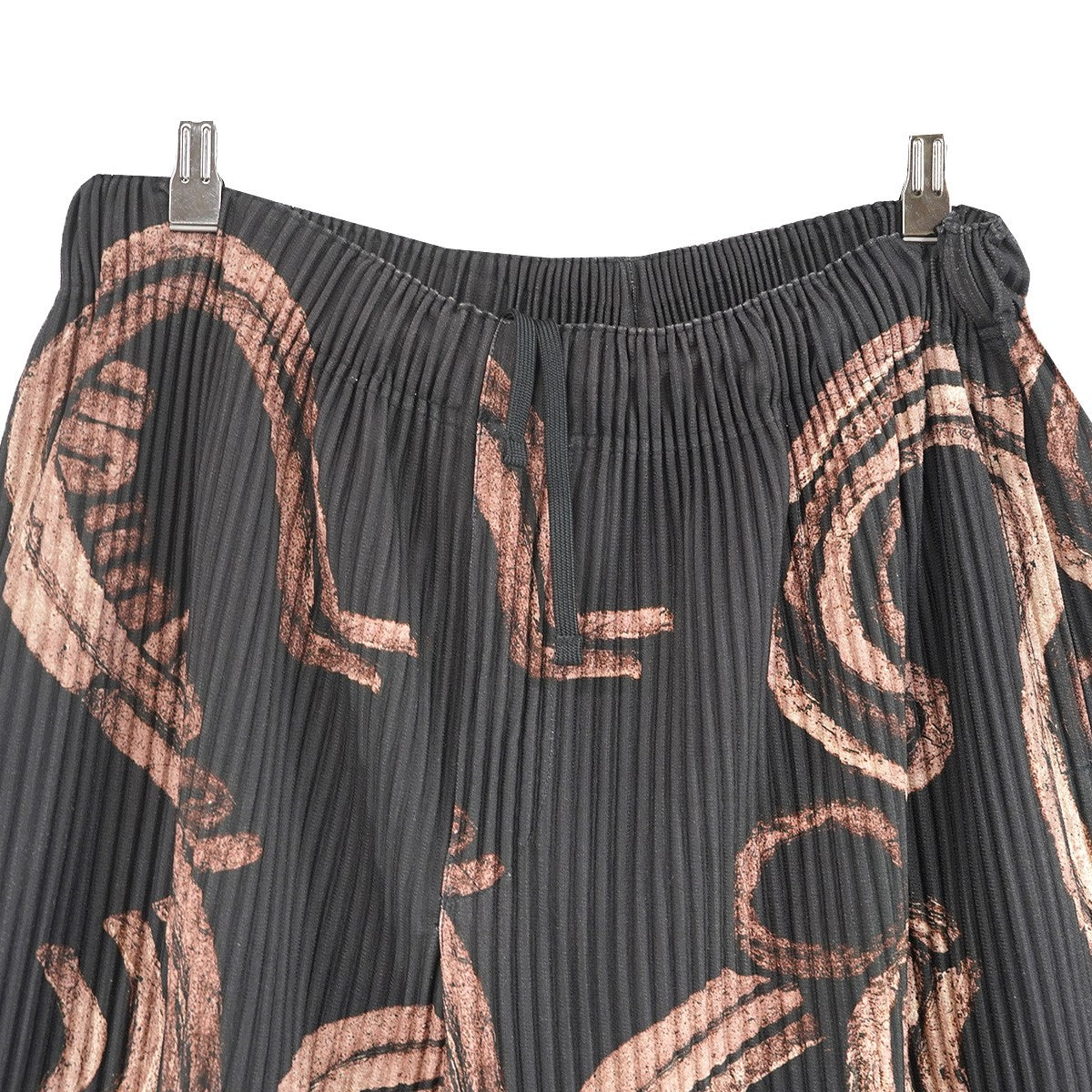 HOMME PLISSE ISSEY MIYAKE 17AW SUIEN Pleated Wide Pants粋円 総柄 プリーツ ワイド イージーパンツ 古着・中古-2枚目のアイテム画像