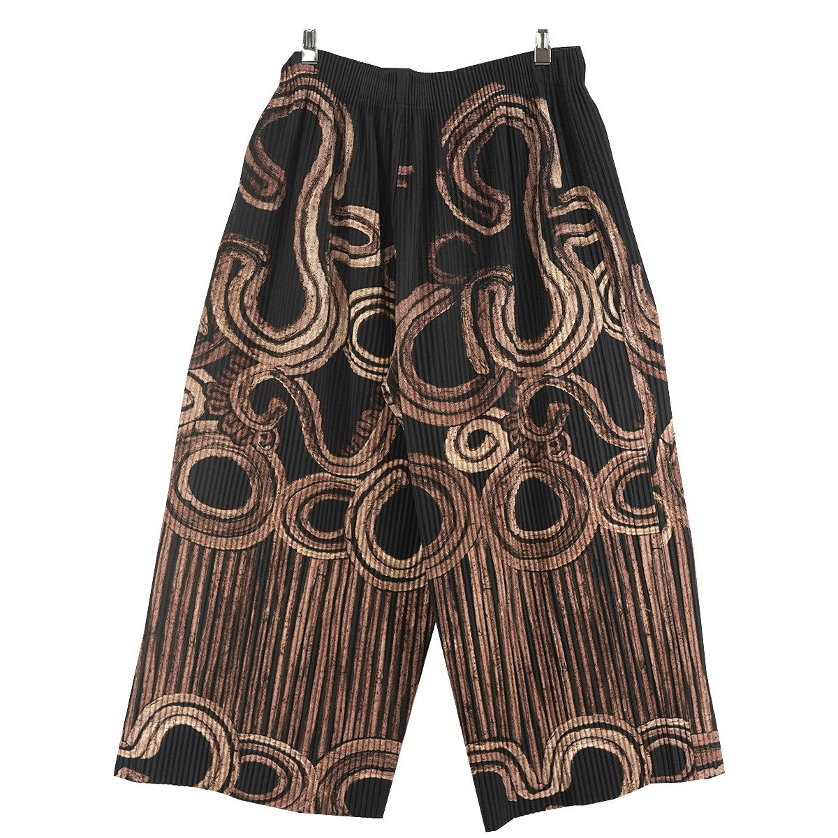 HOMME PLISSE ISSEY MIYAKE 17AW SUIEN Pleated Wide Pants粋円 総柄 プリーツ ワイド イージーパンツ 古着・中古-3枚目のアイテム画像