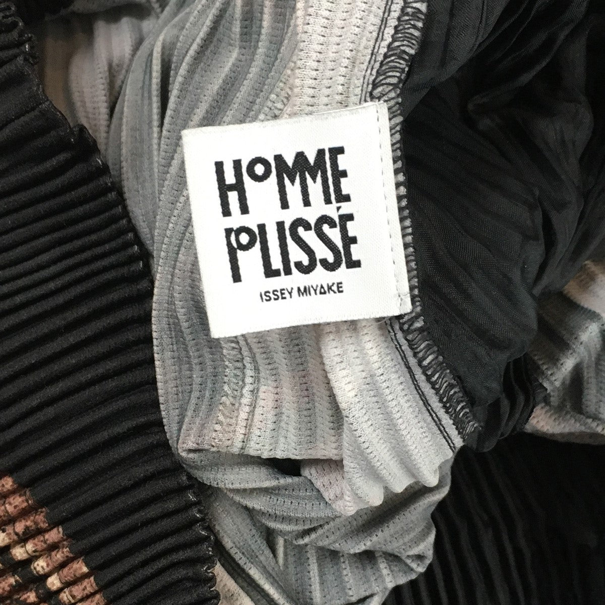 HOMME PLISSE ISSEY MIYAKE 17AW SUIEN Pleated Wide Pants粋円 総柄 プリーツ ワイド イージーパンツ 古着・中古-4枚目のアイテム画像