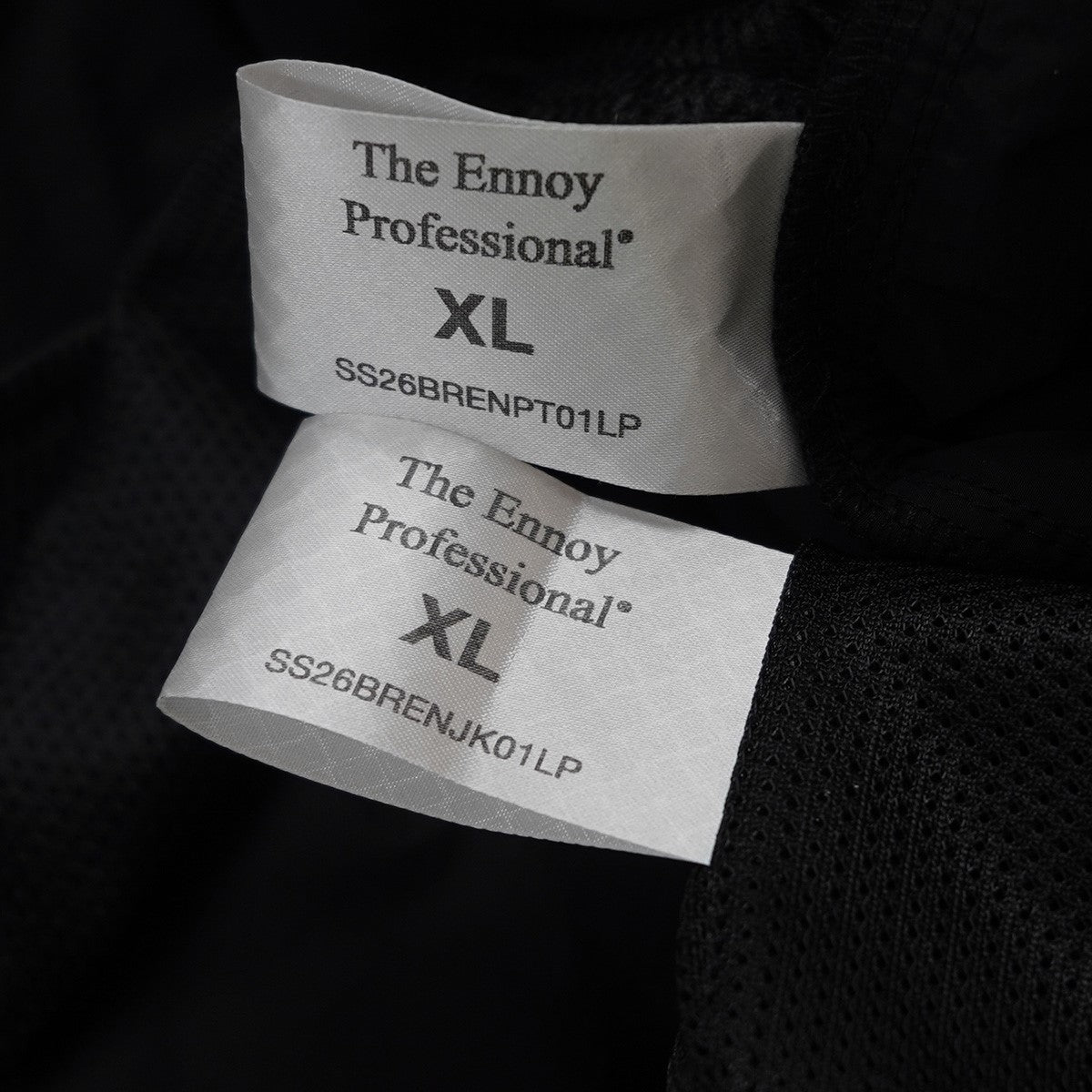 ENNOY(エンノイ) 26SS PIPING NYLON TRACK SUIT セットアップ