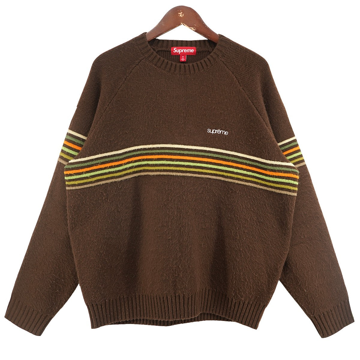 Supreme 26SS Raised Stripe Sweaterラインズド ストライプ セーター ニット 古着・中古-1枚目のアイテム画像