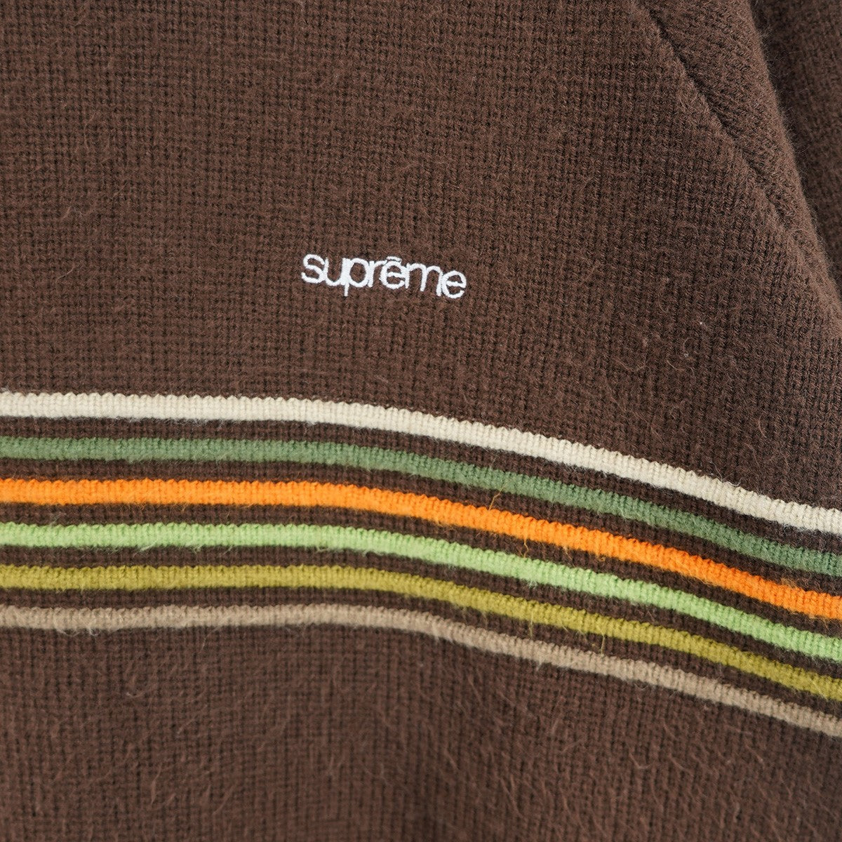 Supreme 26SS Raised Stripe Sweaterラインズド ストライプ セーター ニット 古着・中古-2枚目のアイテム画像