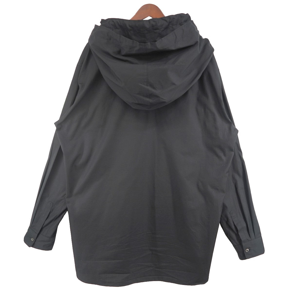 COMME des GARCONS HOMME PLUS 26SS Double Layered Hood ShirtWフード コットン レイヤード フーディー シャツパーカー 古着・中古-3枚目のアイテム画像
