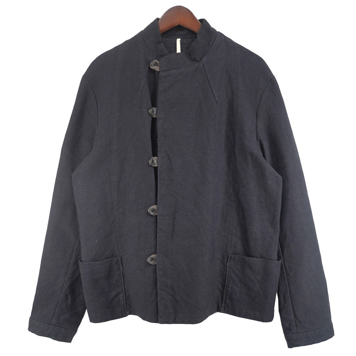 SUS-SOUS（シュス） ／ Jacket Tank sus-sous(シュス) 20SS Jacket， tankリネンコットン ループボタン