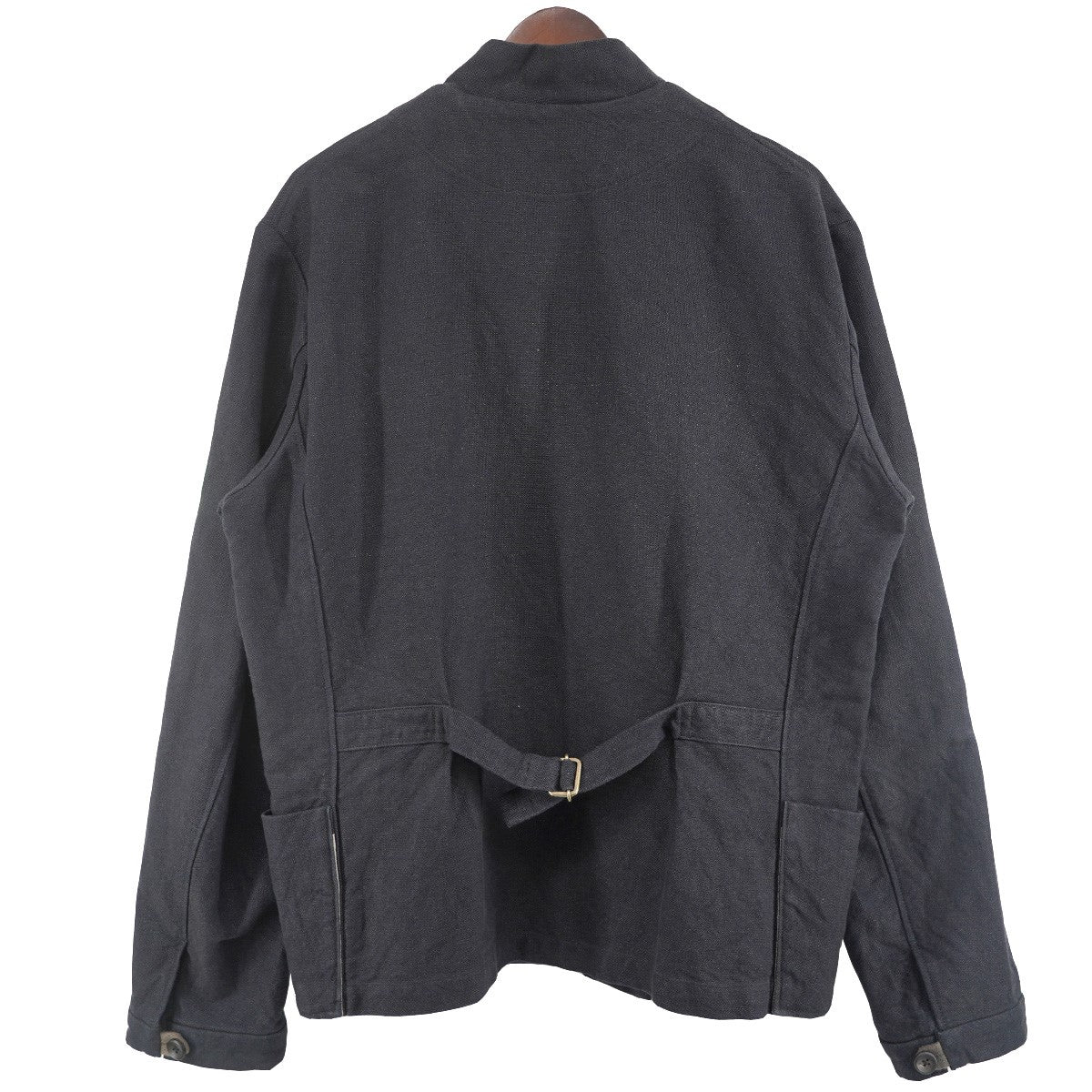 sus-sous(シュス) 20SS Jacket， tankリネンコットン ループボタン