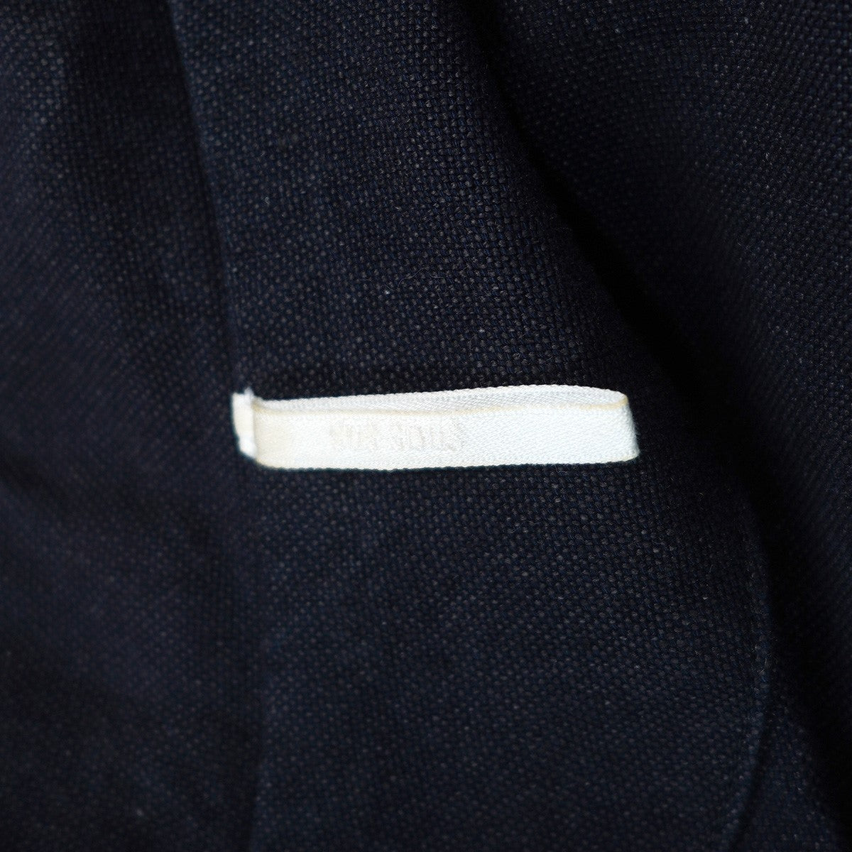 sus-sous 20SS Jacket， tankリネンコットン ループボタン シンチバック タンク タンカース ジャケット 古着・中古-8枚目のアイテム画像