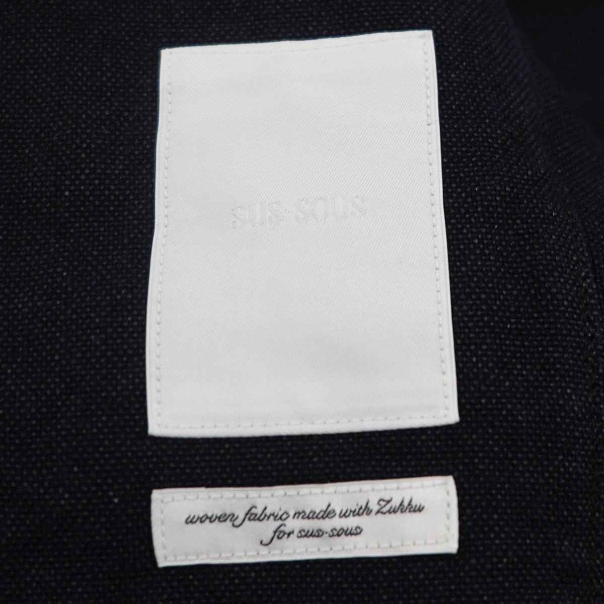 sus-sous 20SS Jacket， tankリネンコットン ループボタン シンチバック タンク タンカース ジャケット 古着・中古-9枚目のアイテム画像