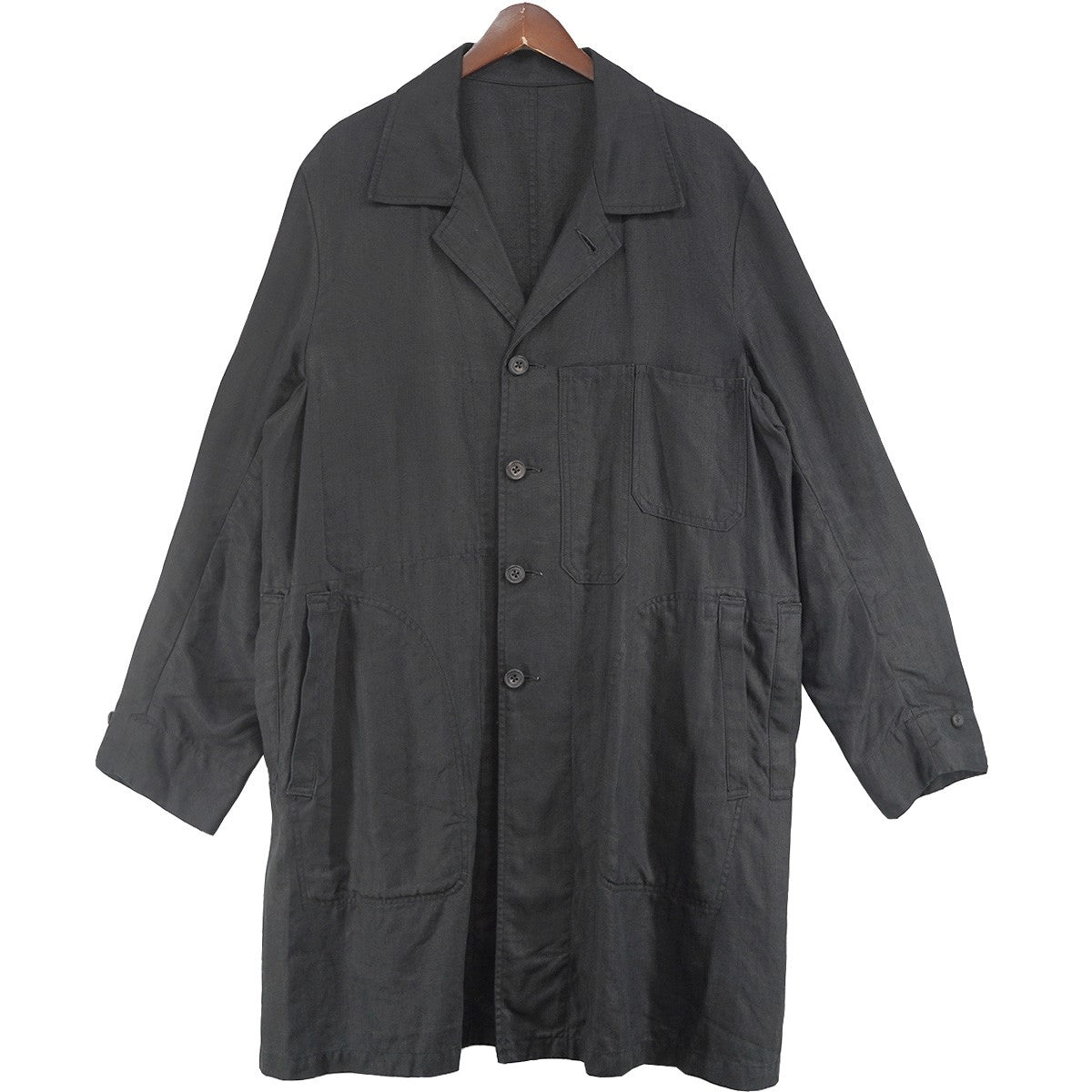 COLINA 20SS 1920’s30s マキニョン リネン アトリエ ワーク コート 古着・中古-1枚目のアイテム画像