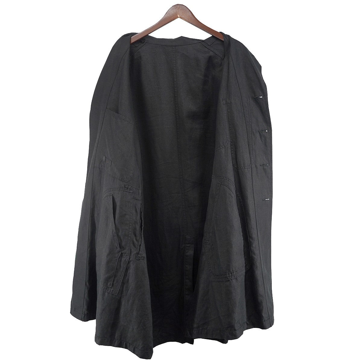 COLINA 20SS 1920’s30s マキニョン リネン アトリエ ワーク コート 古着・中古-5枚目のアイテム画像
