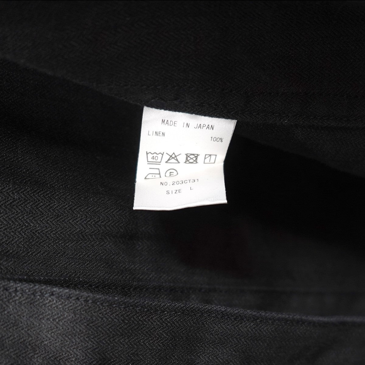 COLINA 20SS 1920’s30s マキニョン リネン アトリエ ワーク コート 古着・中古-7枚目のアイテム画像