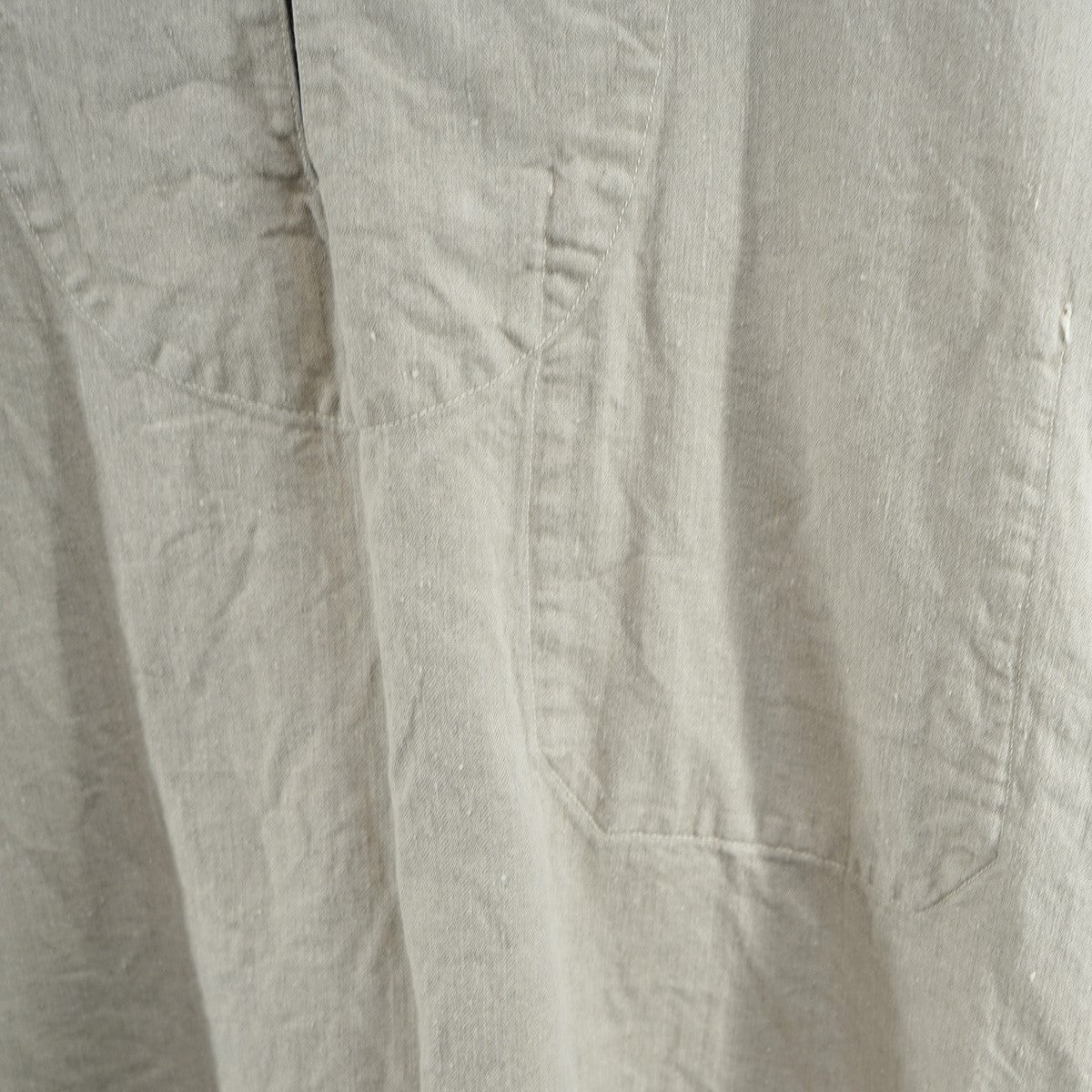 OUTIL CHEMISIER ARLANCシェミジエ アルラン プルオーバー リネン シャツ 古着・中古-4枚目のアイテム画像
