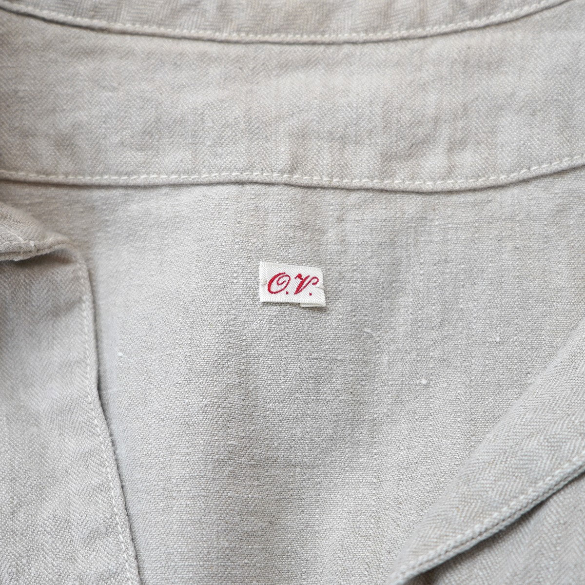 OUTIL CHEMISIER ARLANCシェミジエ アルラン プルオーバー リネン シャツ 古着・中古-5枚目のアイテム画像