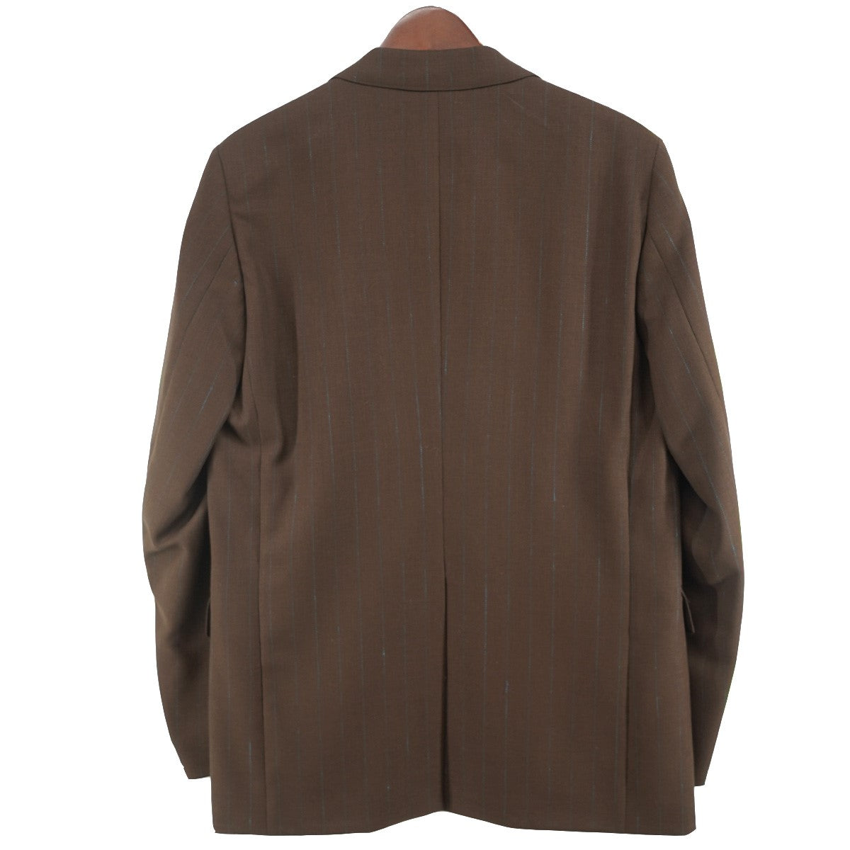 AURALEE 23SS HARD TWIST WOOL PANAMA STRIPE JACKETハードツイスト ウール パナマ織り ストライプ柄 ジャケット 古着・中古-2枚目のアイテム画像