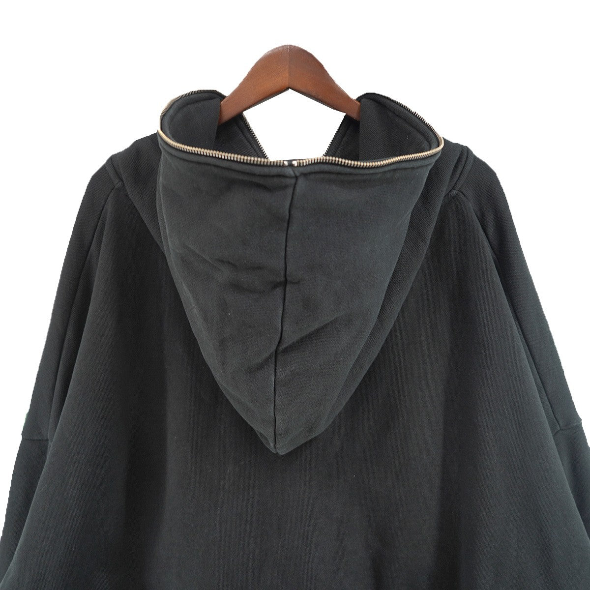 ETERNAL ZIP SOOT 短丈 ワイド フルジップ エターナル フーディー パーカー