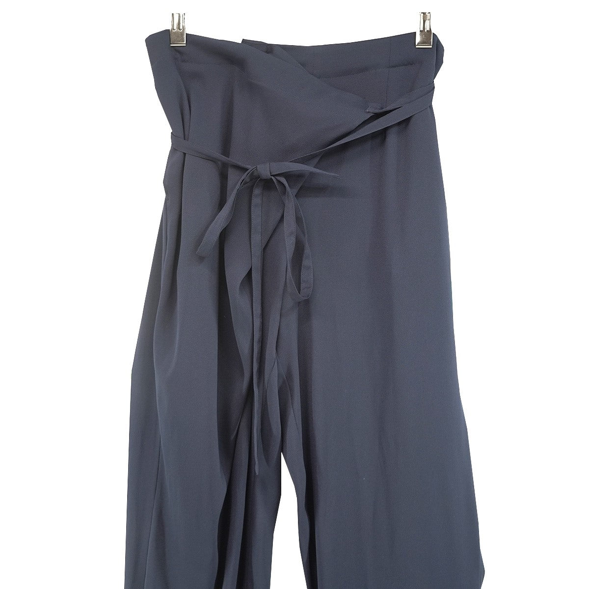 6(ROKU) BEAUTY＆YOUTH WRAP PANTS ラップパンツジョーゼット ステッチ 巻き リボン 古着・中古-3枚目のアイテム画像
