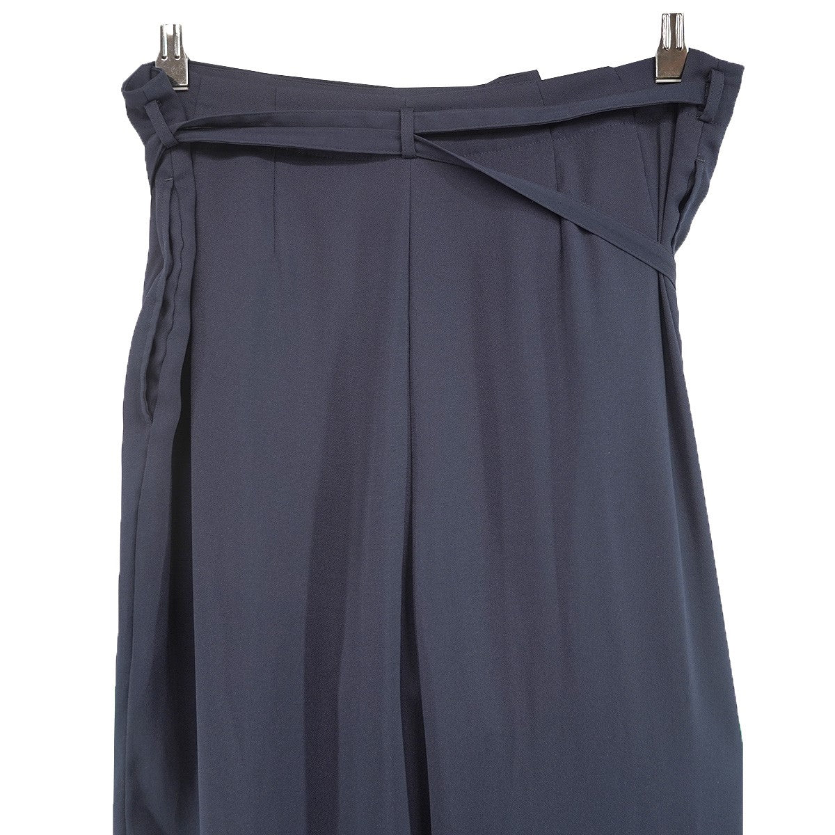TROVE 21SS「HOUI WRAP PANTS」3 ネイビー ラップパンツ 6(ROKU) BEAUTY＆YOUTH(ロク ビューティー＆ユース) WRAP PANTS ラップ
