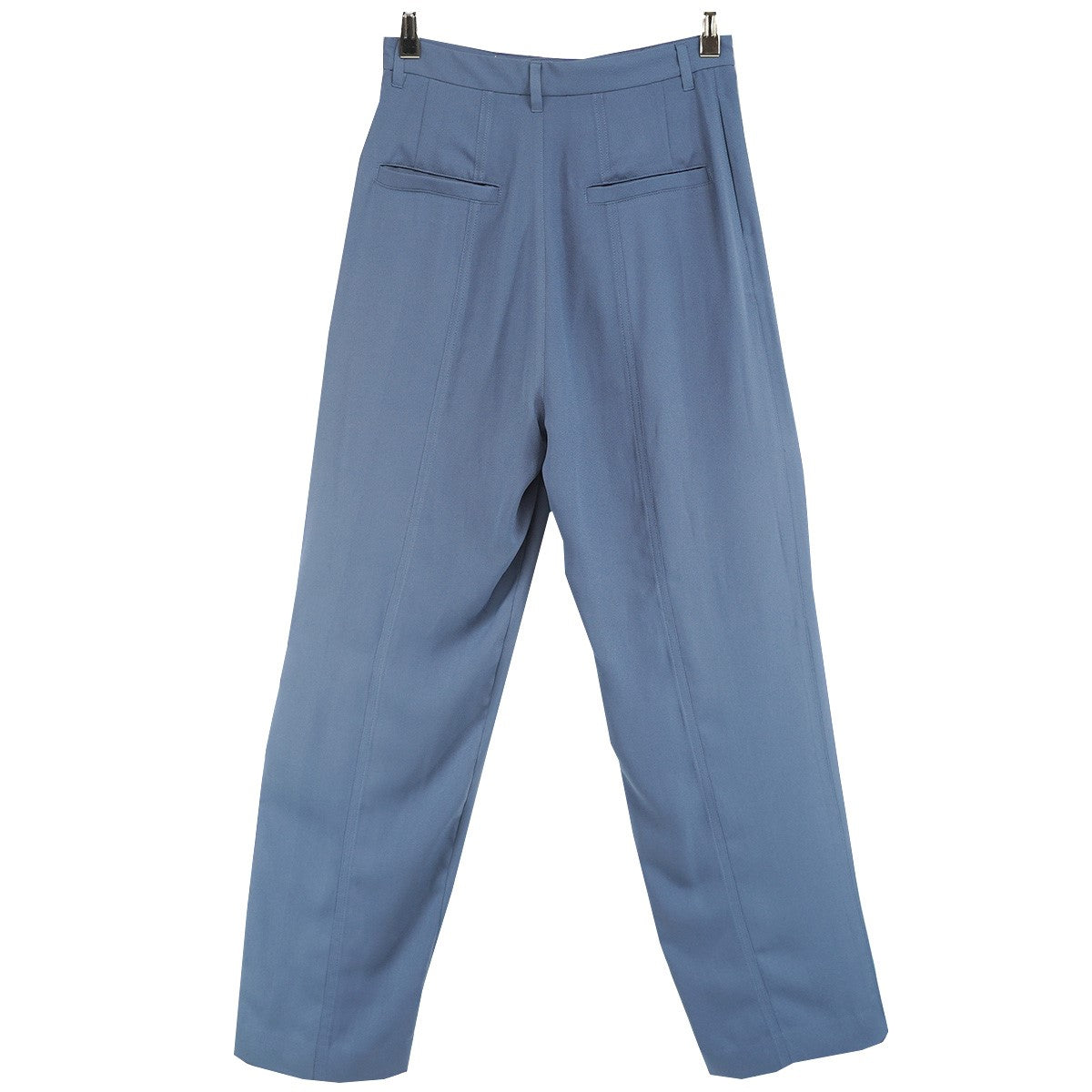 20 SUKE GEORGETTE PANTSピンタック ジョーゼット シアー カラー パンツ
