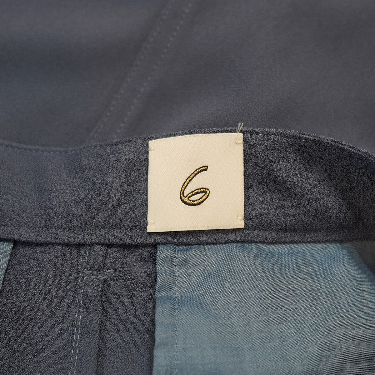 6(ROKU) BEAUTY＆YOUTH 20 SUKE GEORGETTE PANTSピンタック ジョーゼット シアー カラー パンツ 古着・中古-6枚目のアイテム画像