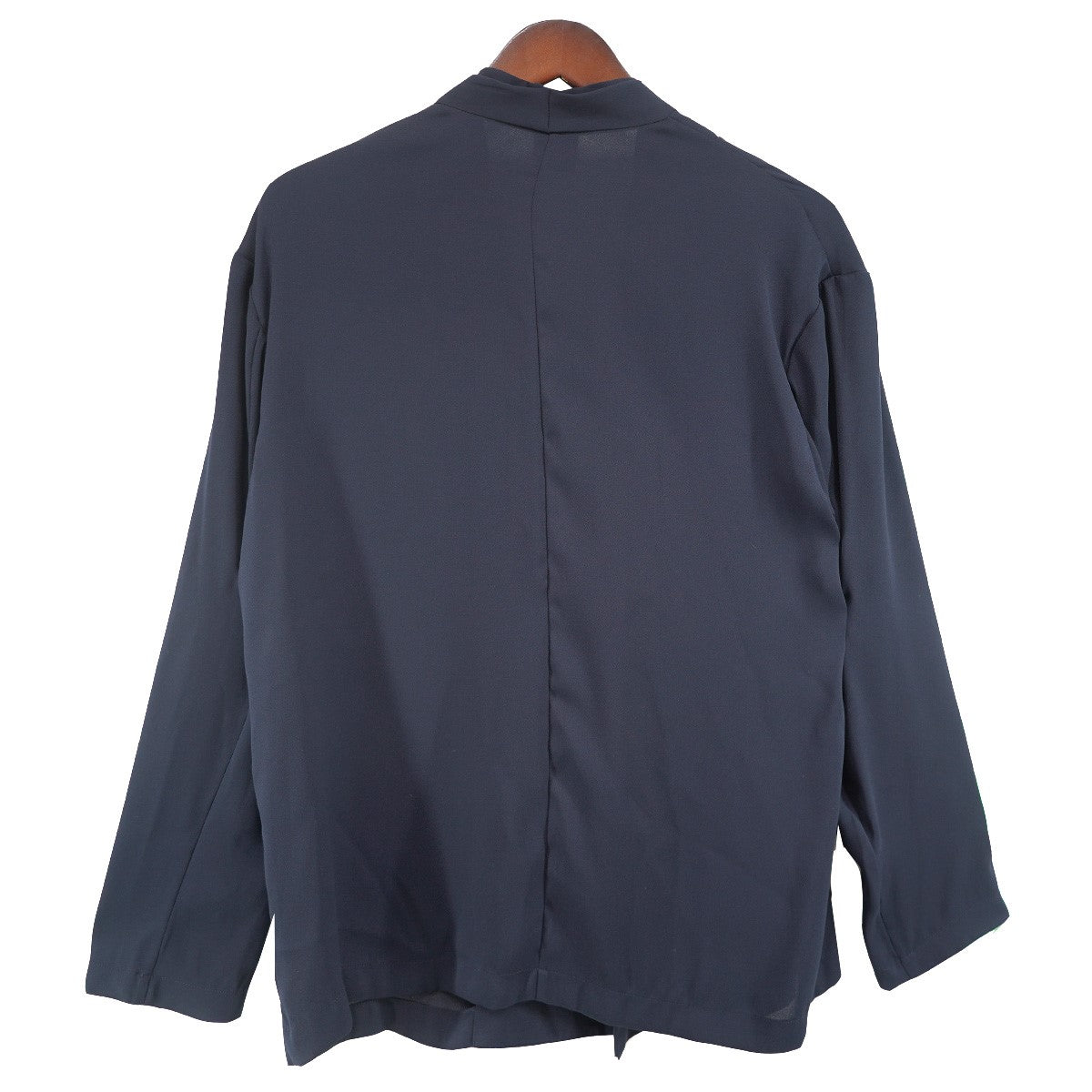 6(ROKU) BEAUTY＆YOUTH DRAPE BLOUSE ドレープ ギャザー ブラウスシャツジャケット 古着・中古-2枚目のアイテム画像