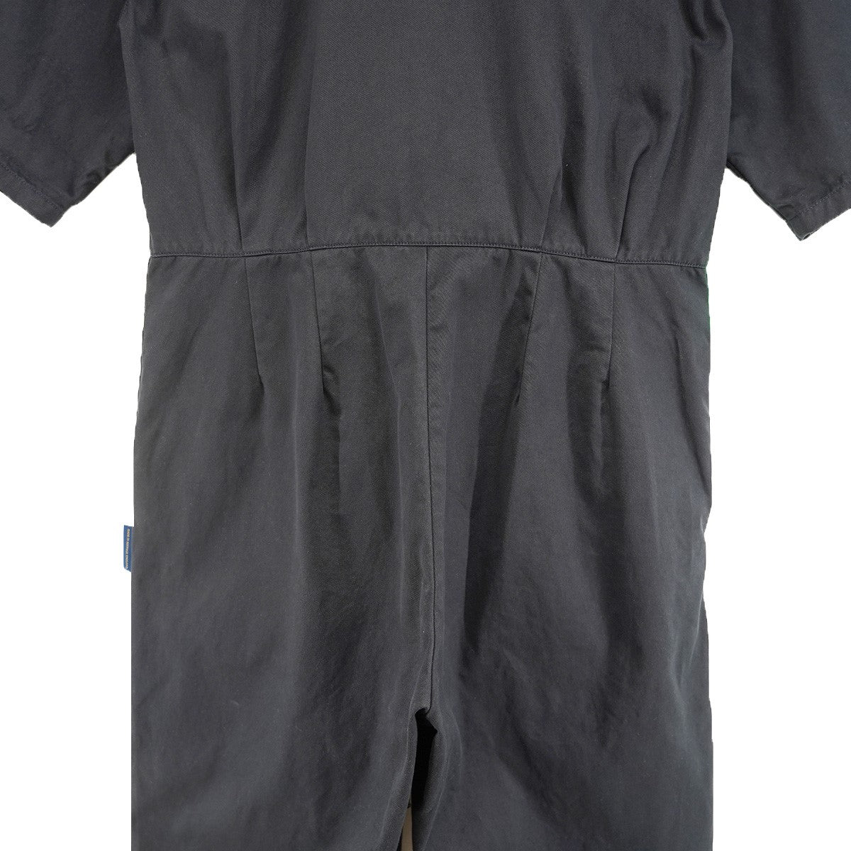 LAVENHAM 23SS Short Sleeve Jumpsuit ショートスリーブジャンプスーツコットンツイル スナップボタン ギャザー テーパード オールインワン ワークウェア 古着・中古-6枚目のアイテム画像