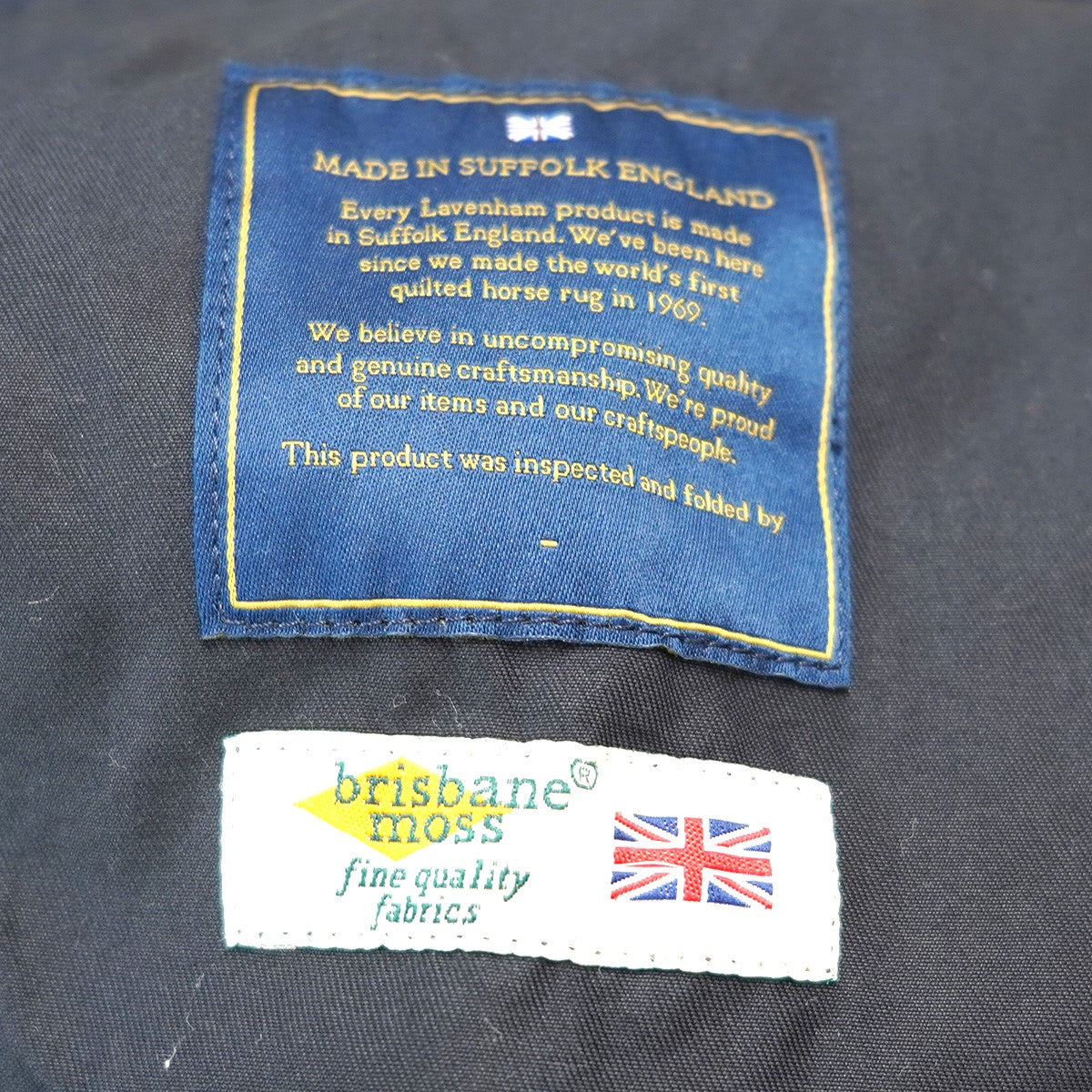 LAVENHAM 23SS Short Sleeve Jumpsuit ショートスリーブジャンプスーツコットンツイル スナップボタン ギャザー テーパード オールインワン ワークウェア 古着・中古-9枚目のアイテム画像
