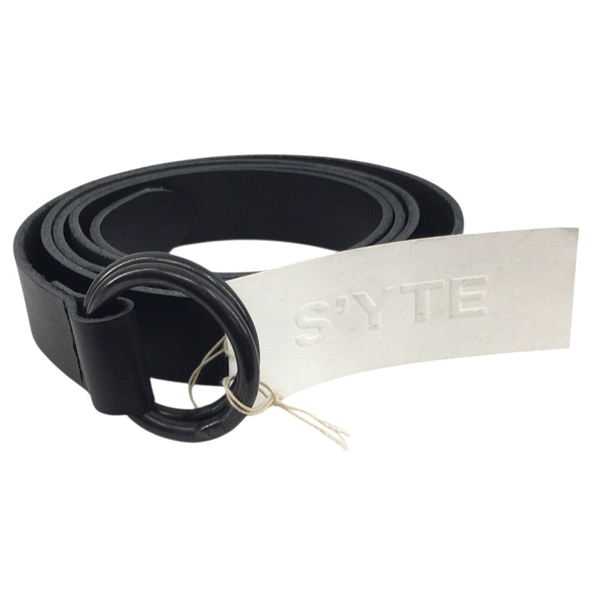 s'yte(サイトヨウジヤマモト) COW LEATHER 25MM LONG RING BELT