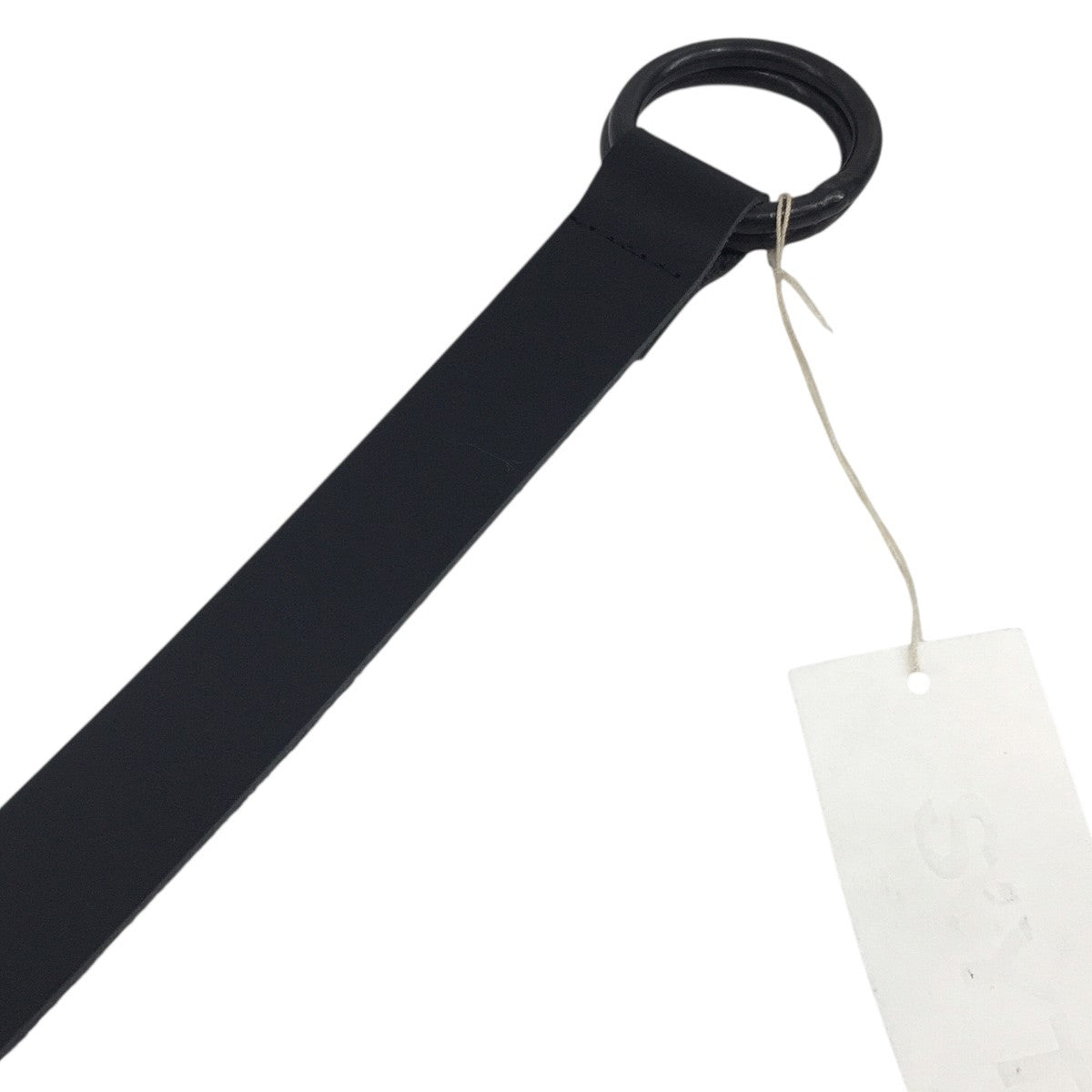 s’yte COW LEATHER 25MM LONG RING BELTカウレザー 25mm ロング ダブル リング ベルト 古着・中古-3枚目のアイテム画像