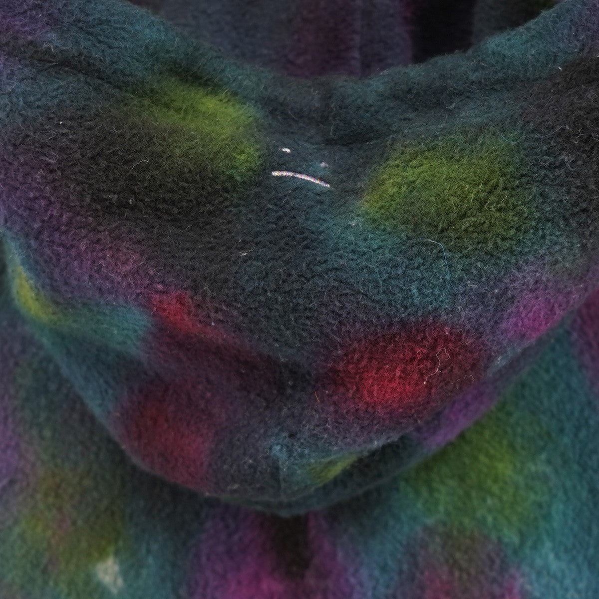 ACNE STUDIOS 21AW Faro Cloud Tie Dye Hoodie短丈 フェイス タイダイ フーディー パーカー 古着・中古-6枚目のアイテム画像