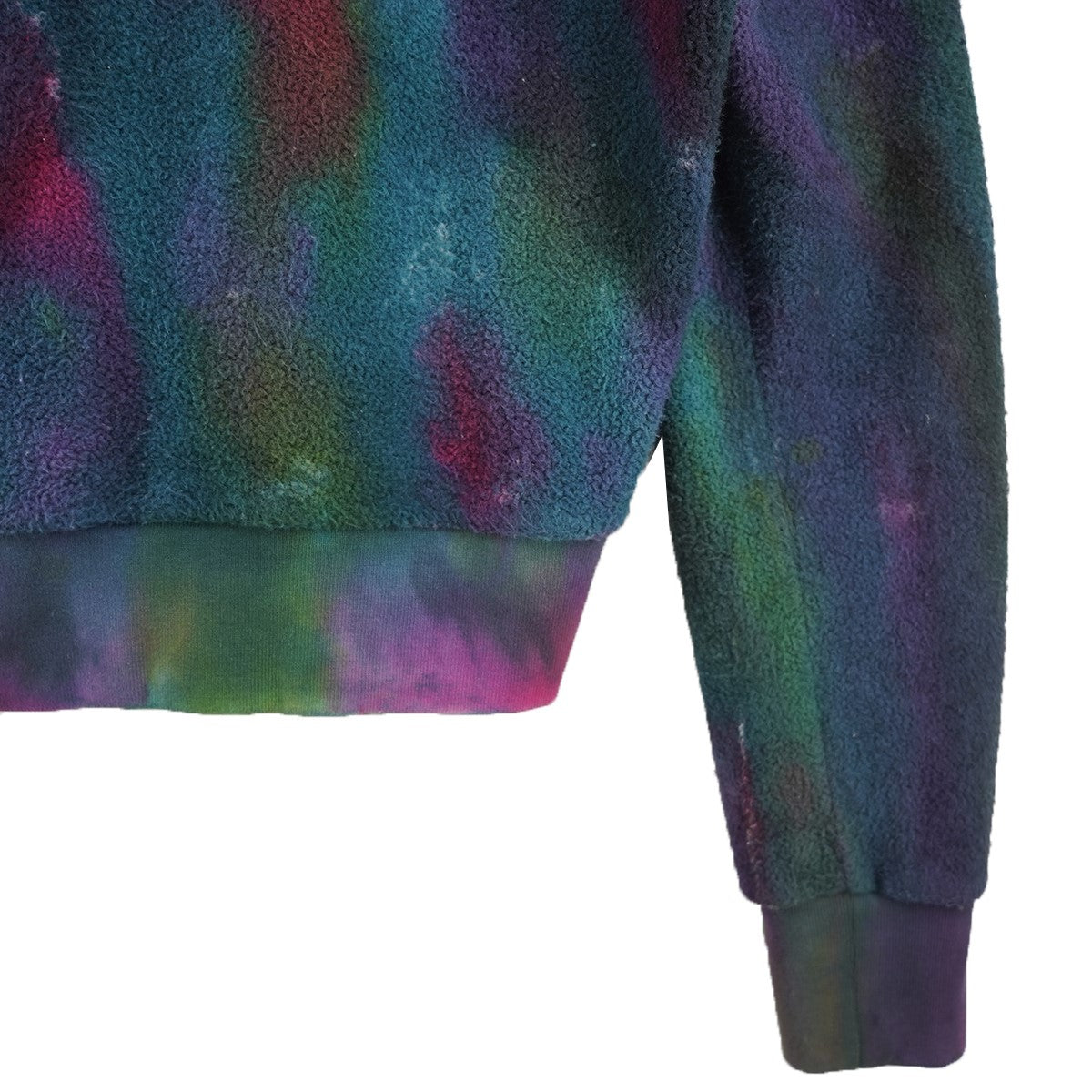 ACNE STUDIOS 21AW Faro Cloud Tie Dye Hoodie短丈 フェイス タイダイ フーディー パーカー 古着・中古-7枚目のアイテム画像