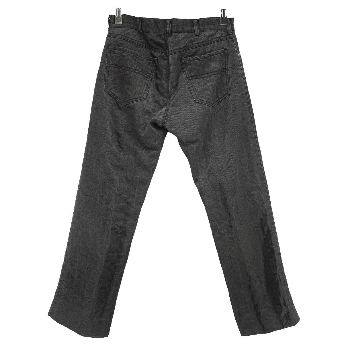 KATHARINE HAMNETT LONDON 00s 03AW オールド アーカイブ セットアップガーメントダイ 製品染め 加工 テーラード ジャケット ストレートパンツ 古着・中古-7枚目のアイテム画像