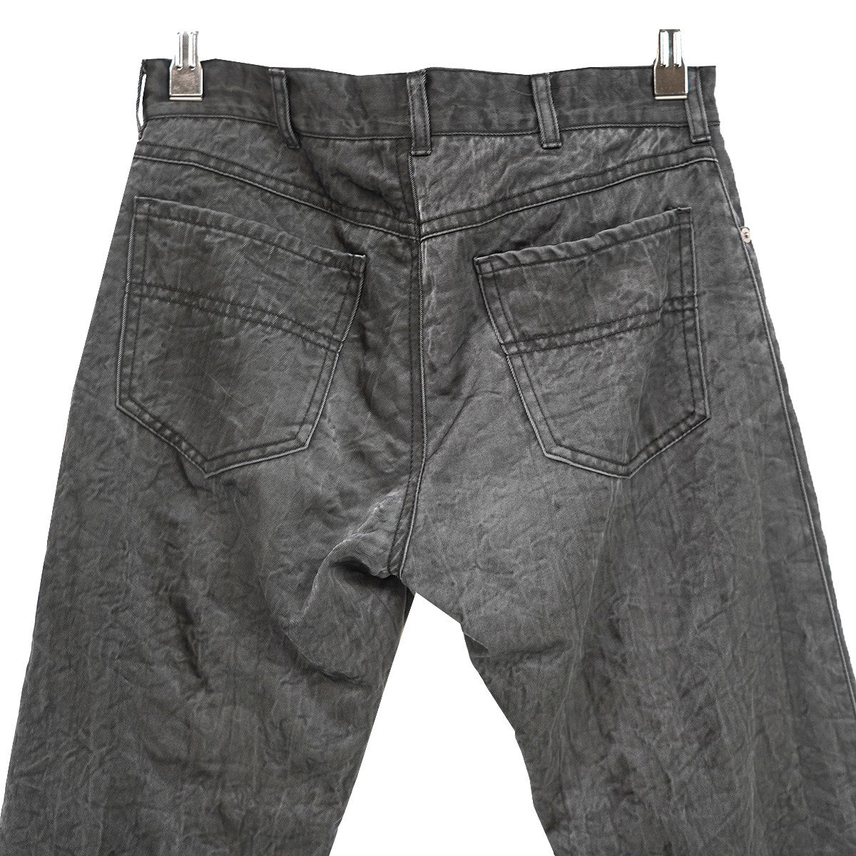 KATHARINE HAMNETT LONDON 00s 03AW オールド アーカイブ セットアップガーメントダイ 製品染め 加工 テーラード ジャケット ストレートパンツ 古着・中古-9枚目のアイテム画像