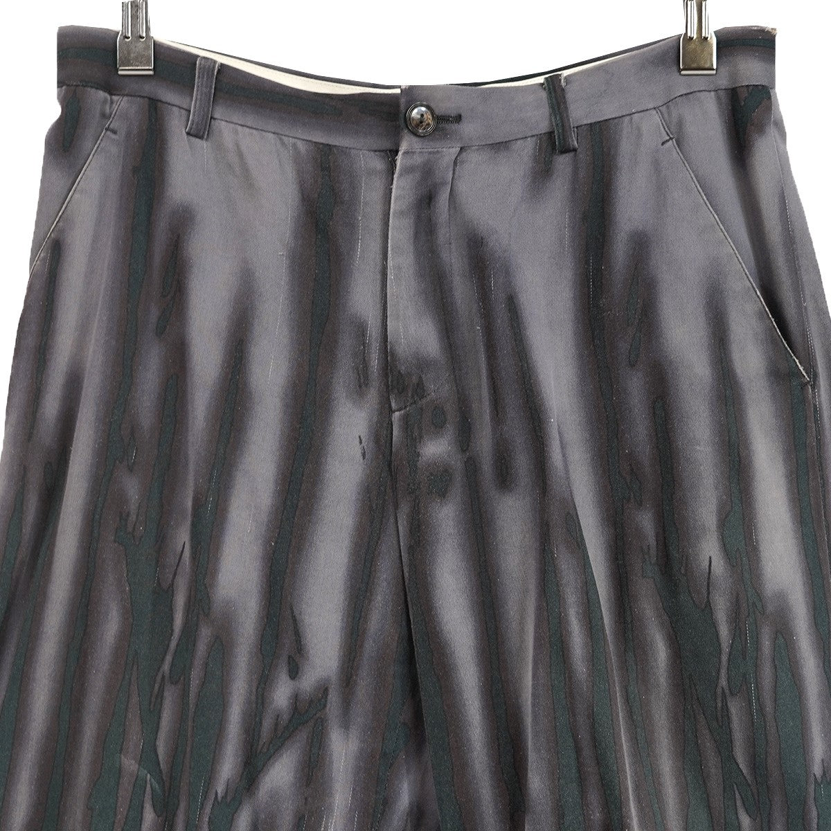 Jean Paul GAULTIER HOMME 01SS Blood Drip Print Wide Leg Trousers Vintage The Vampyreヴァンパイア グラデーション ドリッププリント ワイド トラウザーズ パンツ 古着・中古-3枚目のアイテム画像