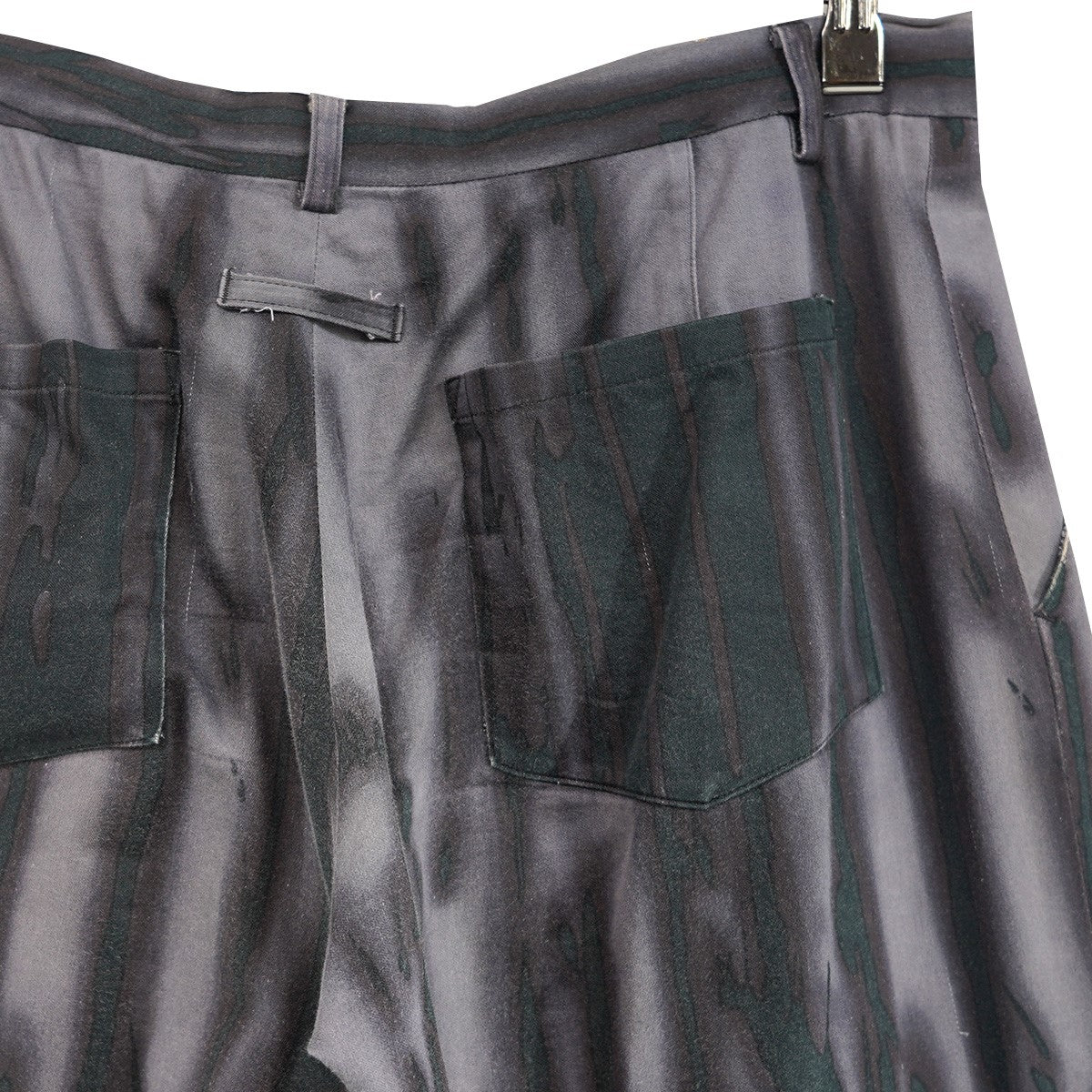 Jean Paul GAULTIER HOMME 01SS Blood Drip Print Wide Leg Trousers Vintage The Vampyreヴァンパイア グラデーション ドリッププリント ワイド トラウザーズ パンツ 古着・中古-4枚目のアイテム画像