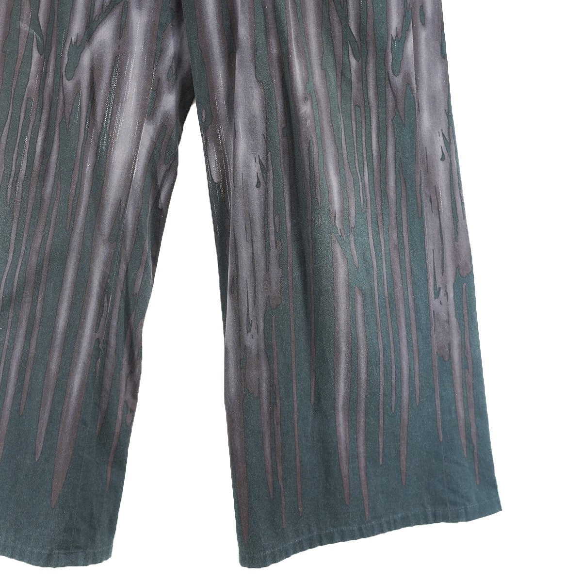 Jean Paul GAULTIER HOMME 01SS Blood Drip Print Wide Leg Trousers Vintage The Vampyreヴァンパイア グラデーション ドリッププリント ワイド トラウザーズ パンツ 古着・中古-5枚目のアイテム画像