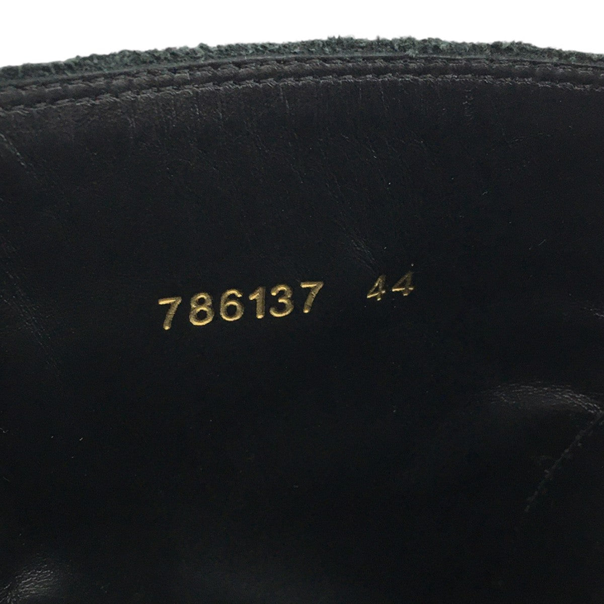 BALENCIAGA デムナ期 24AW Hummer Lace-Up Bootie チャーム付きVintage ヴィンテージ加工 ボリュームソール ハマー サイドジップ レザー ブーツ 靴 古着・中古-9枚目のアイテム画像