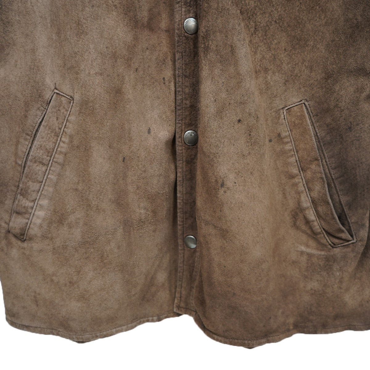 Eddie Bauer 90s?00s Vintage SEATTLE SUEDE シアトルスエードピッグレザー シャツジャケット 古着・中古-5枚目のアイテム画像