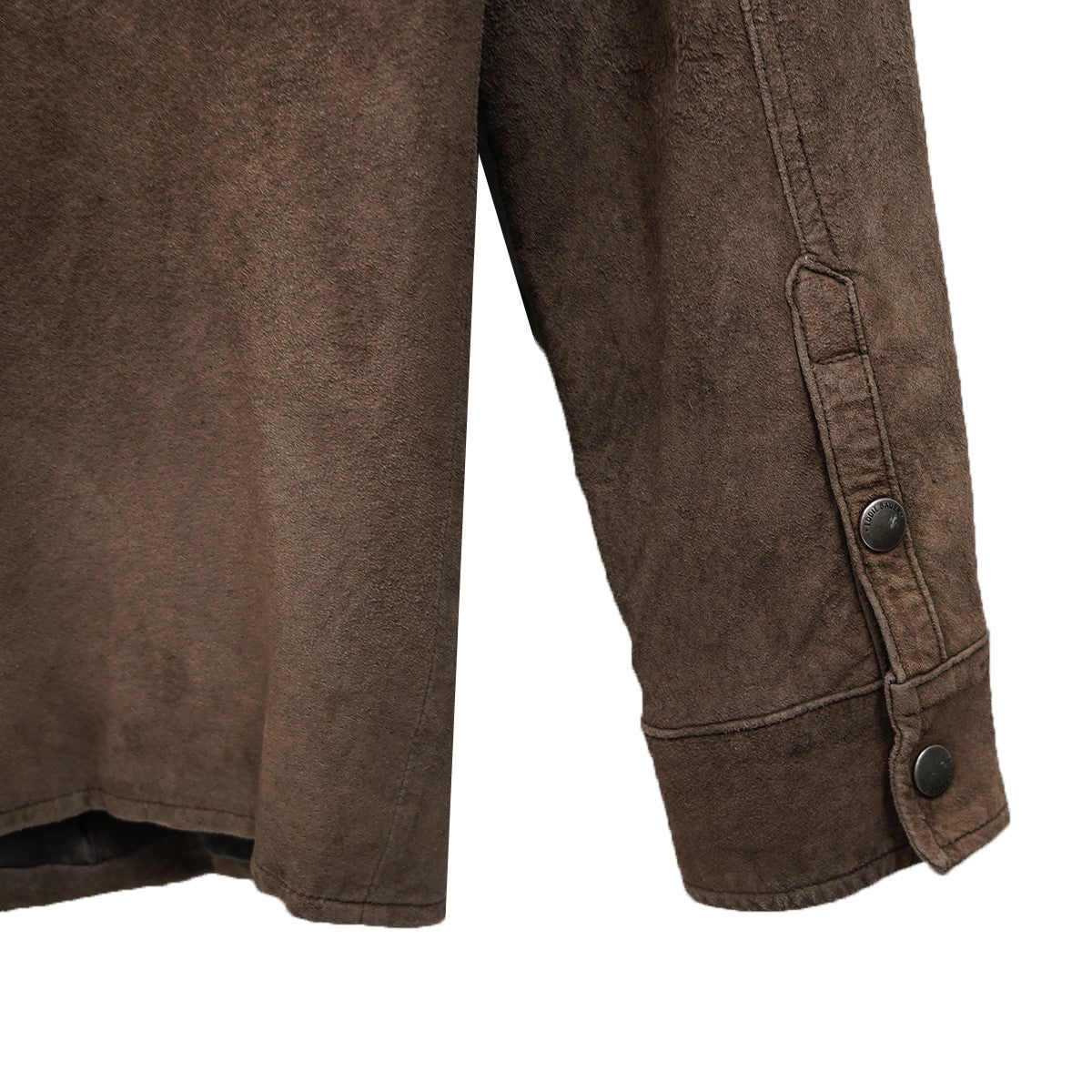 Eddie Bauer 90s?00s Vintage SEATTLE SUEDE シアトルスエードピッグレザー シャツジャケット 古着・中古-6枚目のアイテム画像