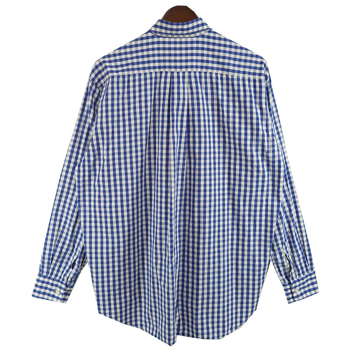 COMME des GARCONS SHIRT 11SS 切替 パッチワーク ギンガムチェックシャツ 古着・中古-3枚目のアイテム画像