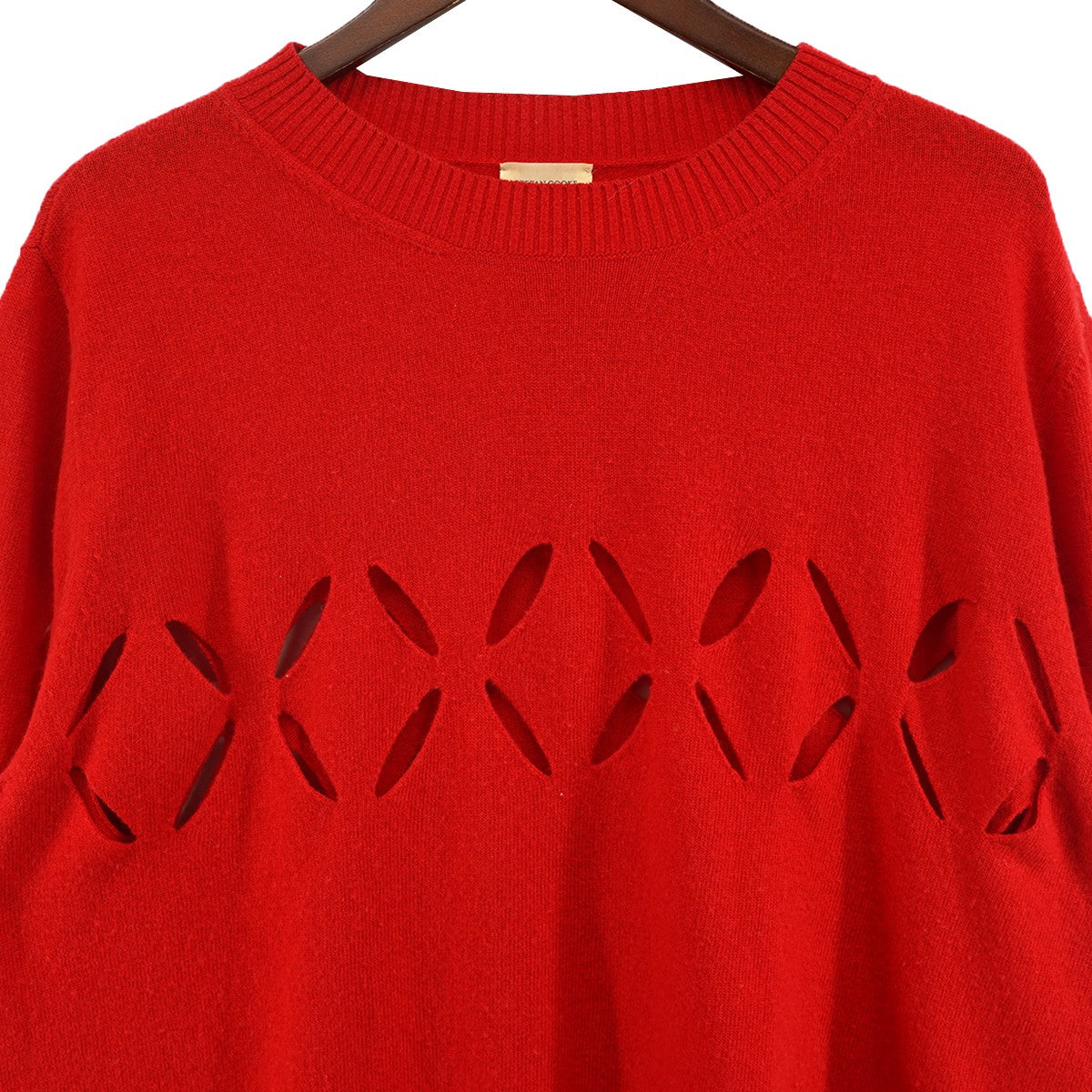 STEFAN COOKE Slashed Cut-out Jumperスラッシュ カットアウト セーター ニット 古着・中古-2枚目のアイテム画像