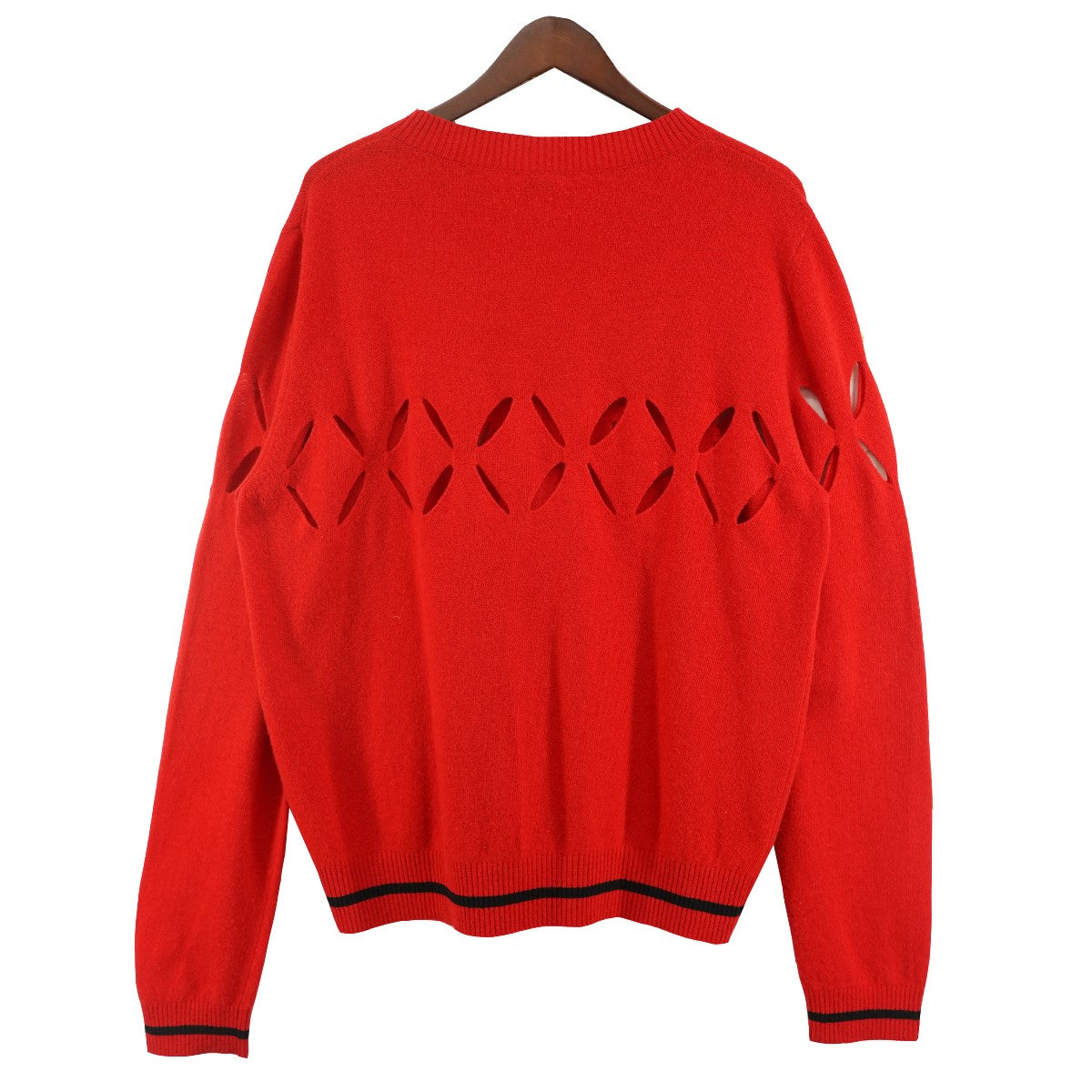 STEFAN COOKE Slashed Cut-out Jumperスラッシュ カットアウト セーター ニット 古着・中古-3枚目のアイテム画像