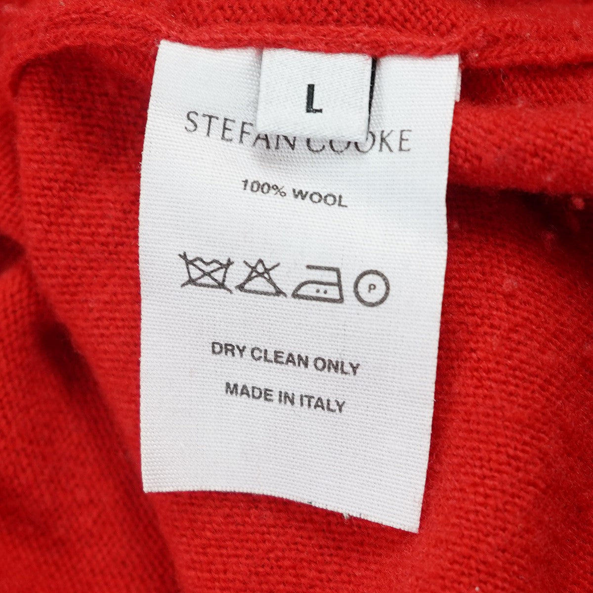 STEFAN COOKE Slashed Cut-out Jumperスラッシュ カットアウト セーター ニット 古着・中古-6枚目のアイテム画像