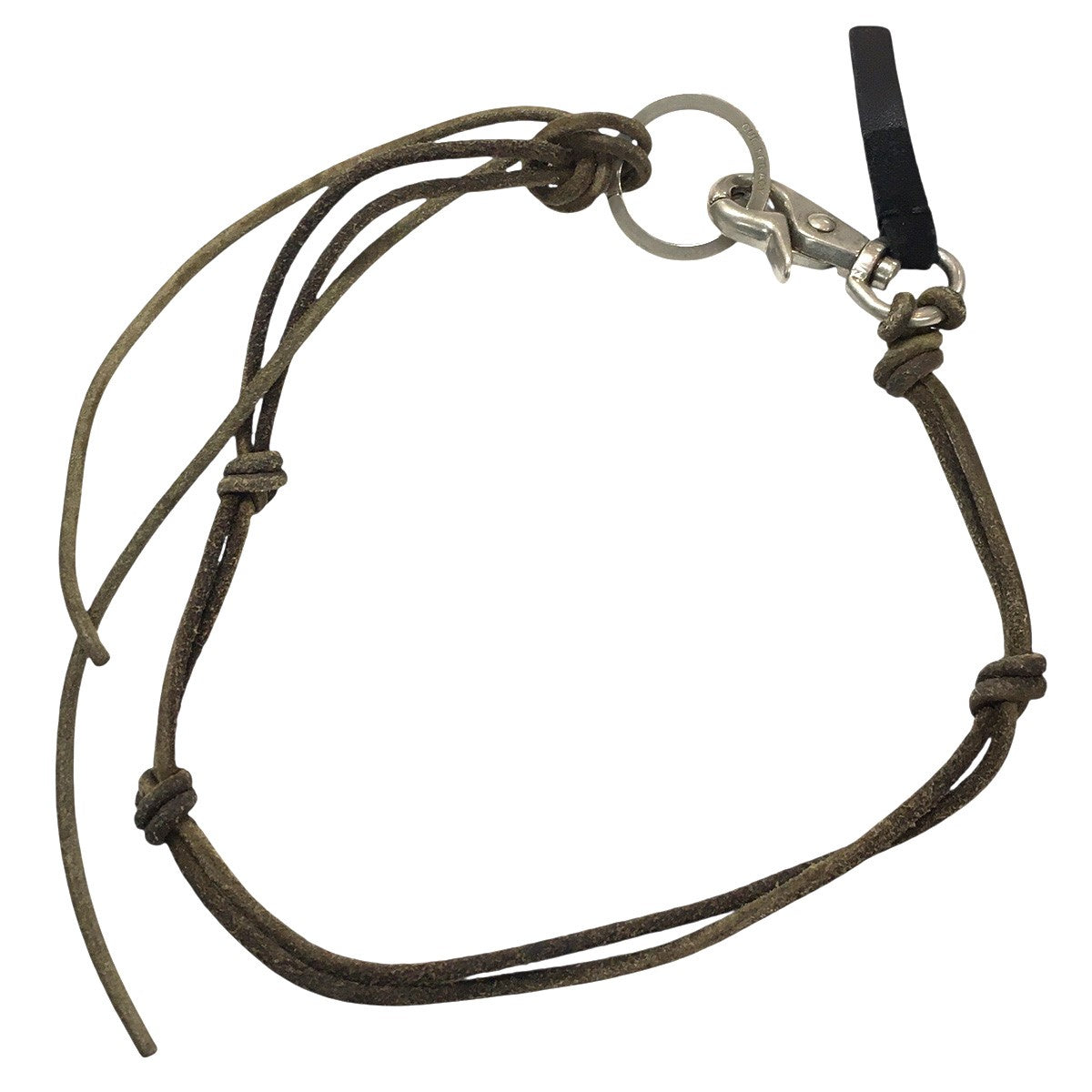 OUR LEGACY LADON Olive Leather 多機能 アクセサリー 古着・中古-2枚目のアイテム画像