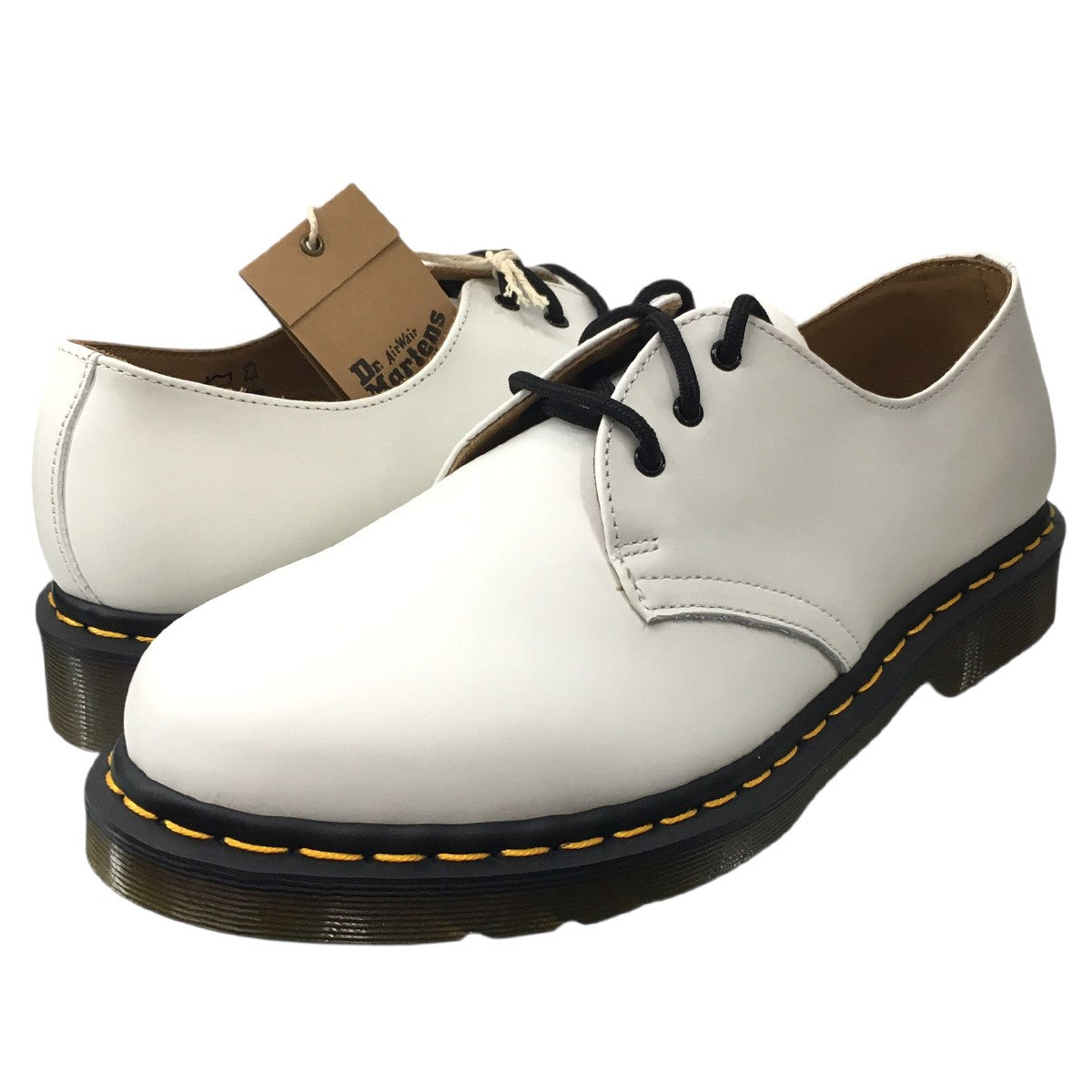 Dr．Martens 1461 3HOLE SMOOTH LEATHER SHOES WHITE3ホール スムースレザー シューズ 靴 古着・中古-1枚目のアイテム画像