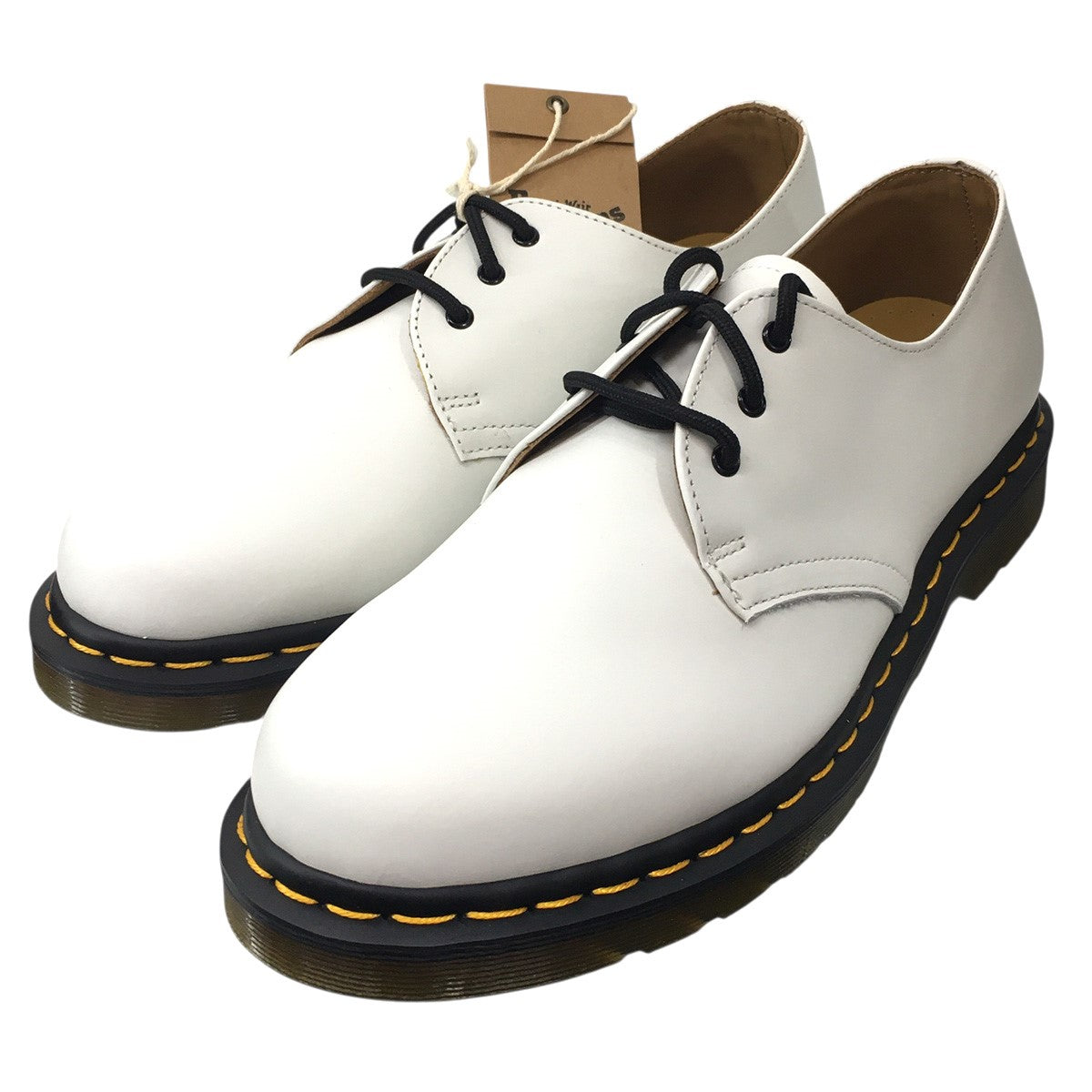 Dr．Martens 1461 3HOLE SMOOTH LEATHER SHOES WHITE3ホール スムースレザー シューズ 靴 古着・中古-2枚目のアイテム画像