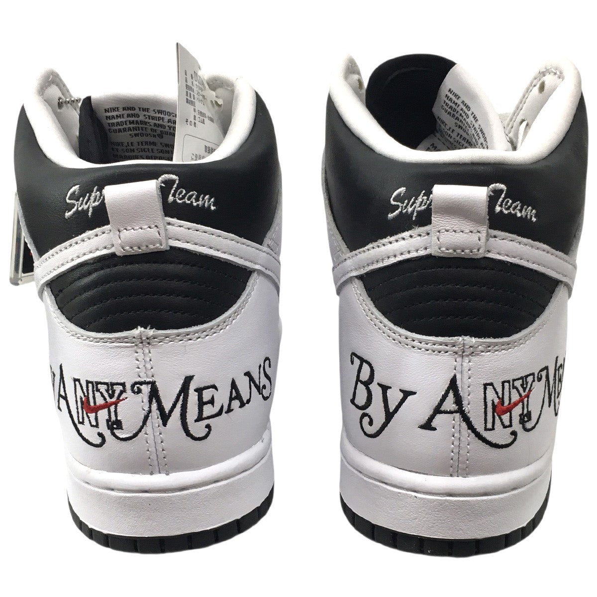 Supreme×NIKE SB 22SS Nike SB Dunk High By Any Meansナイキ SB ダンク ハイ バイ エニー ミーンズ スニーカー シューズ 靴 古着・中古-5枚目のアイテム画像