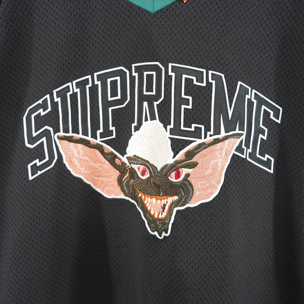 22AW Gremlins Hockey Jersey グレムリン ストライプ刺繍 ワッペン ロゴ ユニフォーム ホッケー ジャージ ゲームシャツ