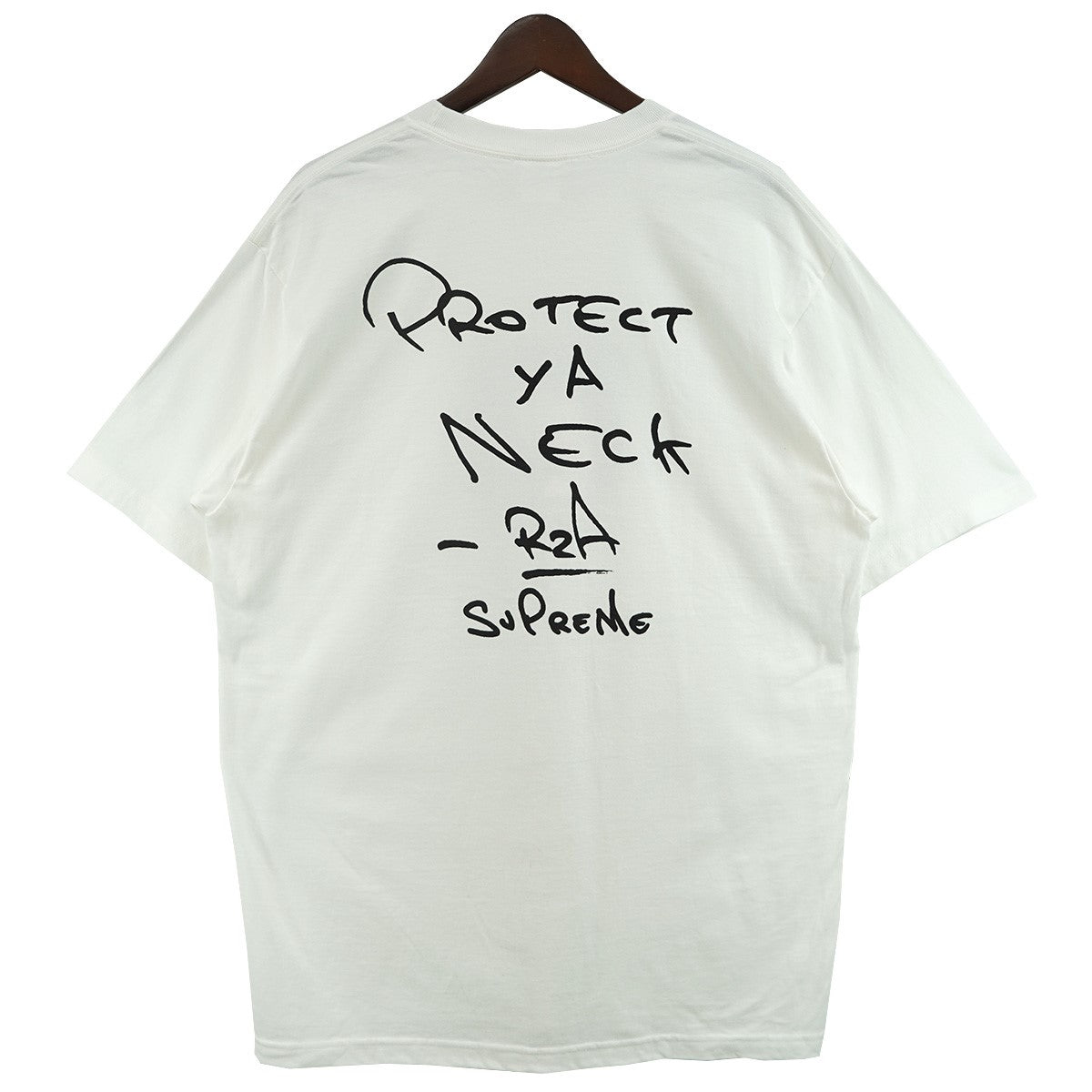25AW Wu-Tang RZA Teeウータンクラン レザ フォト プリント ロゴ グラフィック Tシャツ
